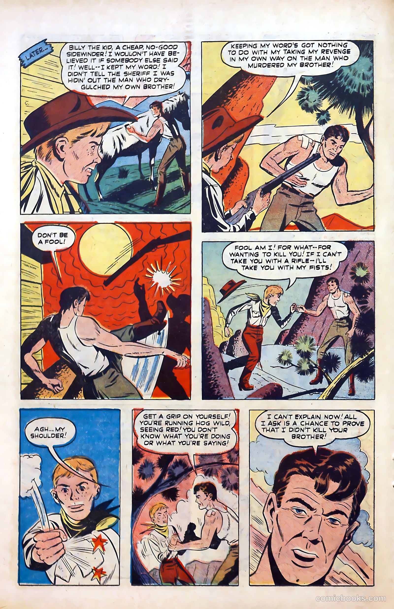 Billy the Kid Adventure Magazine #3 (1951) — page 18 of 36