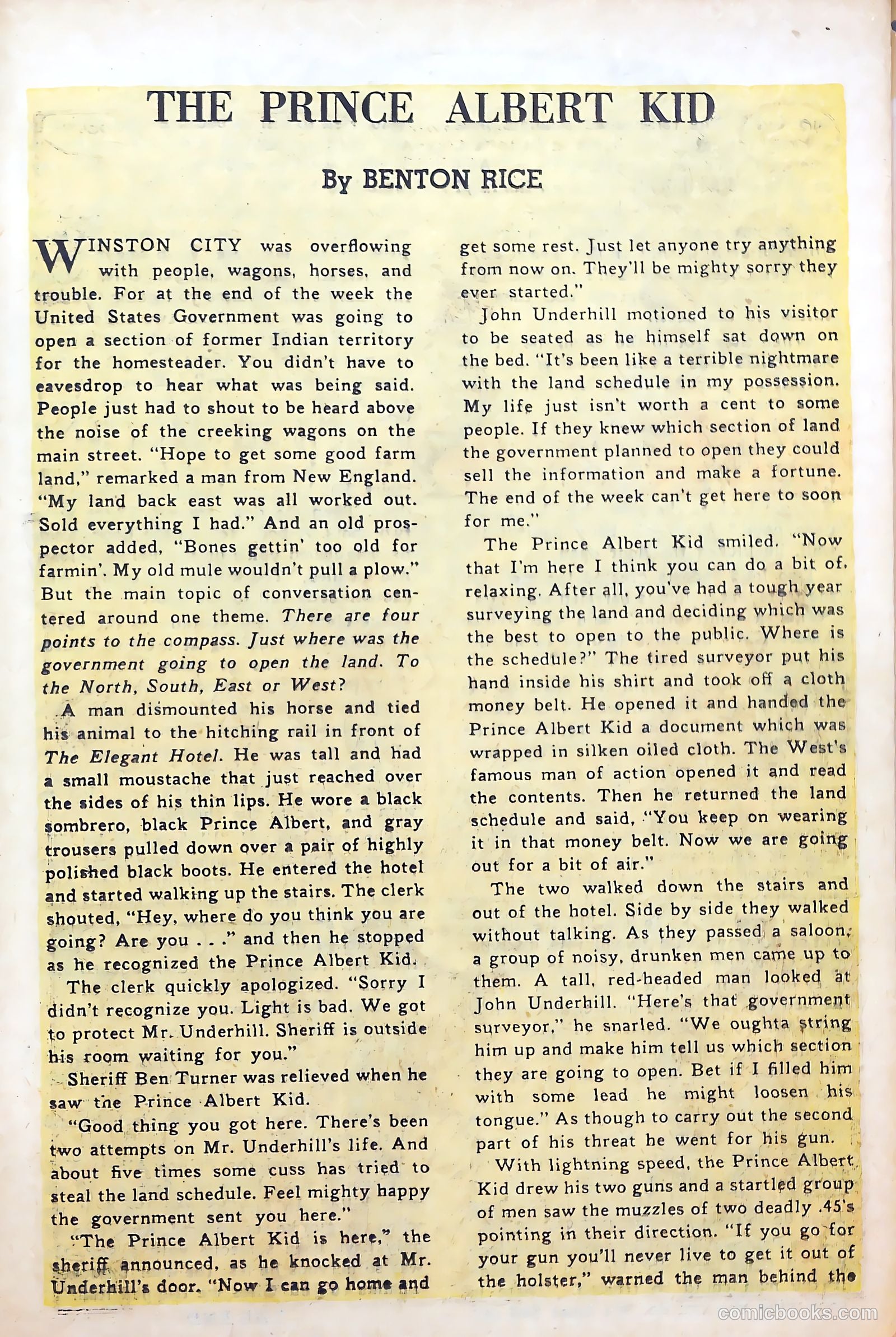 Billy the Kid Adventure Magazine #3 (1951) — page 25 of 36