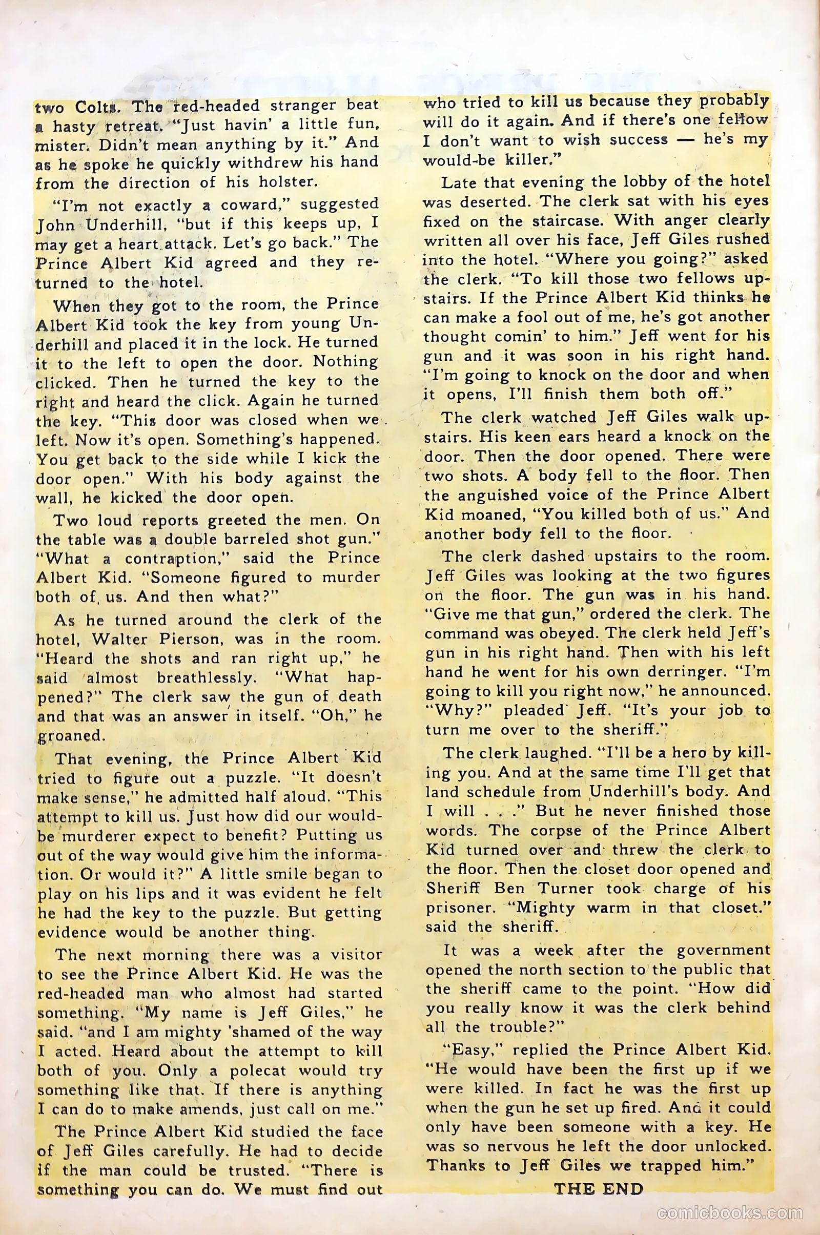 Billy the Kid Adventure Magazine #3 (1951) — page 26 of 36