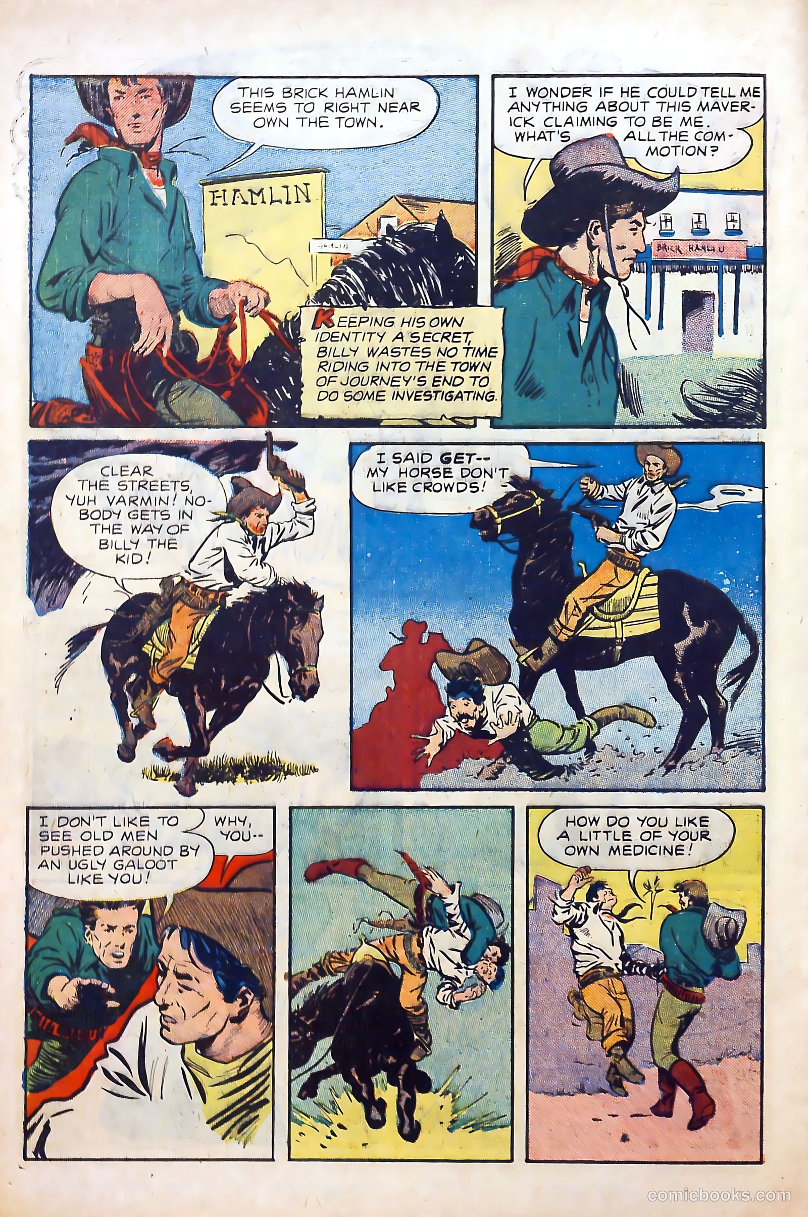 Billy the Kid Adventure Magazine #3 (1951) — page 28 of 36