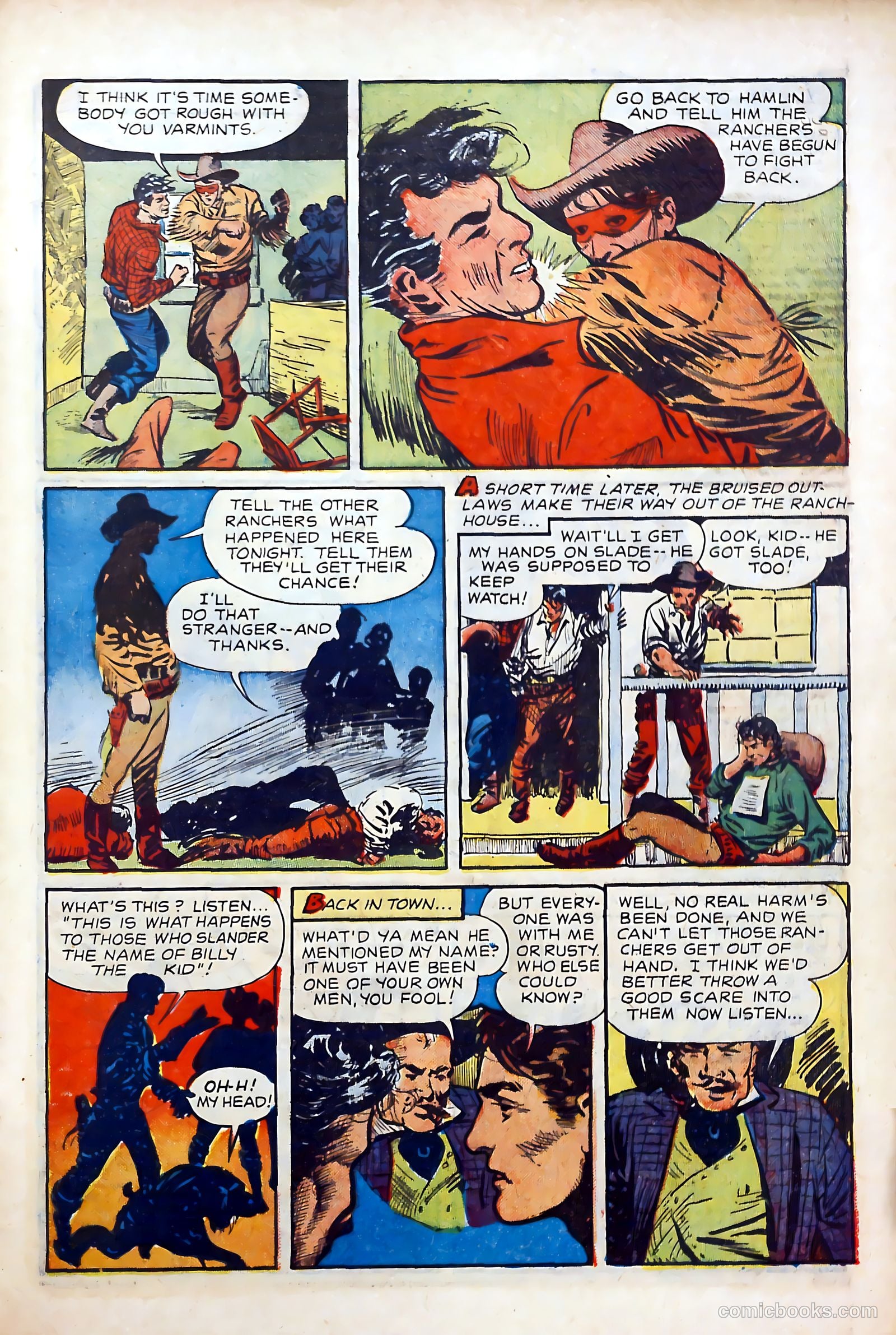 Billy the Kid Adventure Magazine #3 (1951) — page 31 of 36
