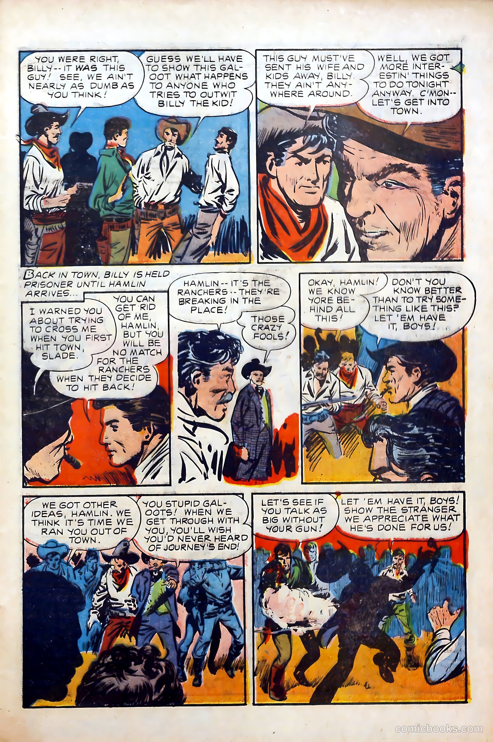 Billy the Kid Adventure Magazine #3 (1951) — page 33 of 36