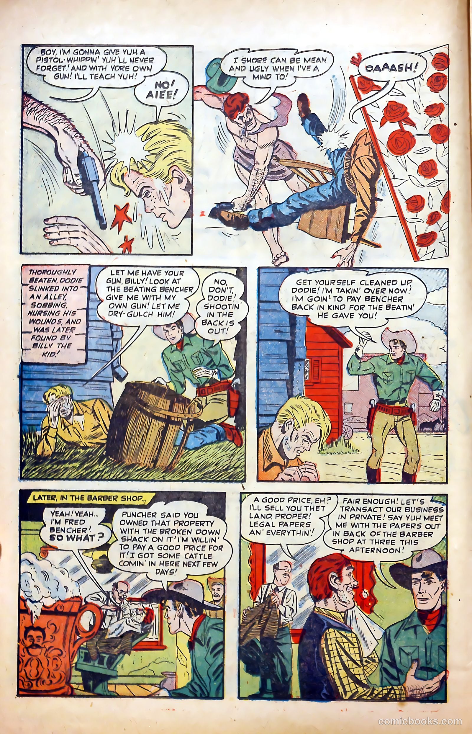 Billy the Kid Adventure Magazine #5 (1951) — page 16 of 36