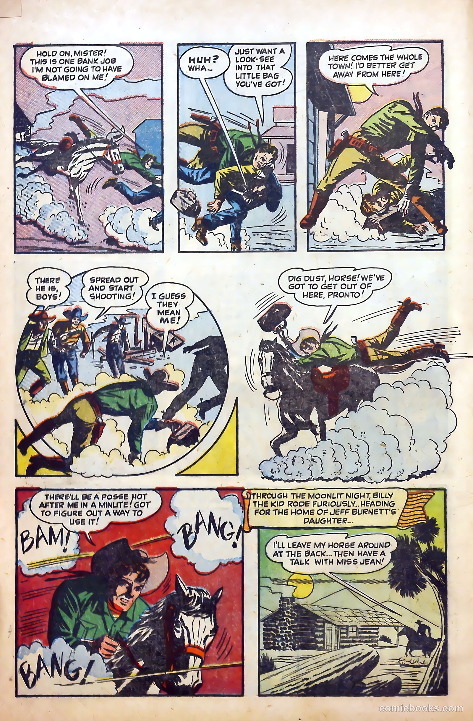 Billy the Kid Adventure Magazine #5 (1951) — page 22 of 36