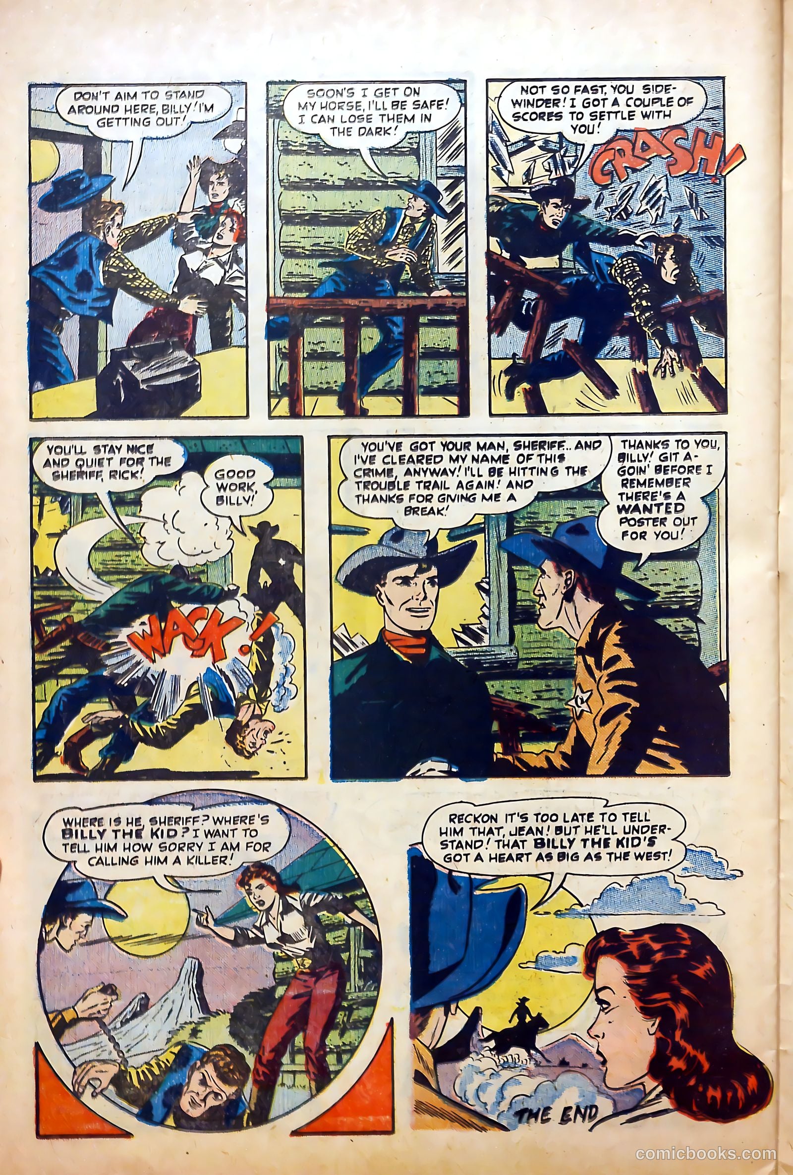 Billy the Kid Adventure Magazine #5 (1951) — page 26 of 36