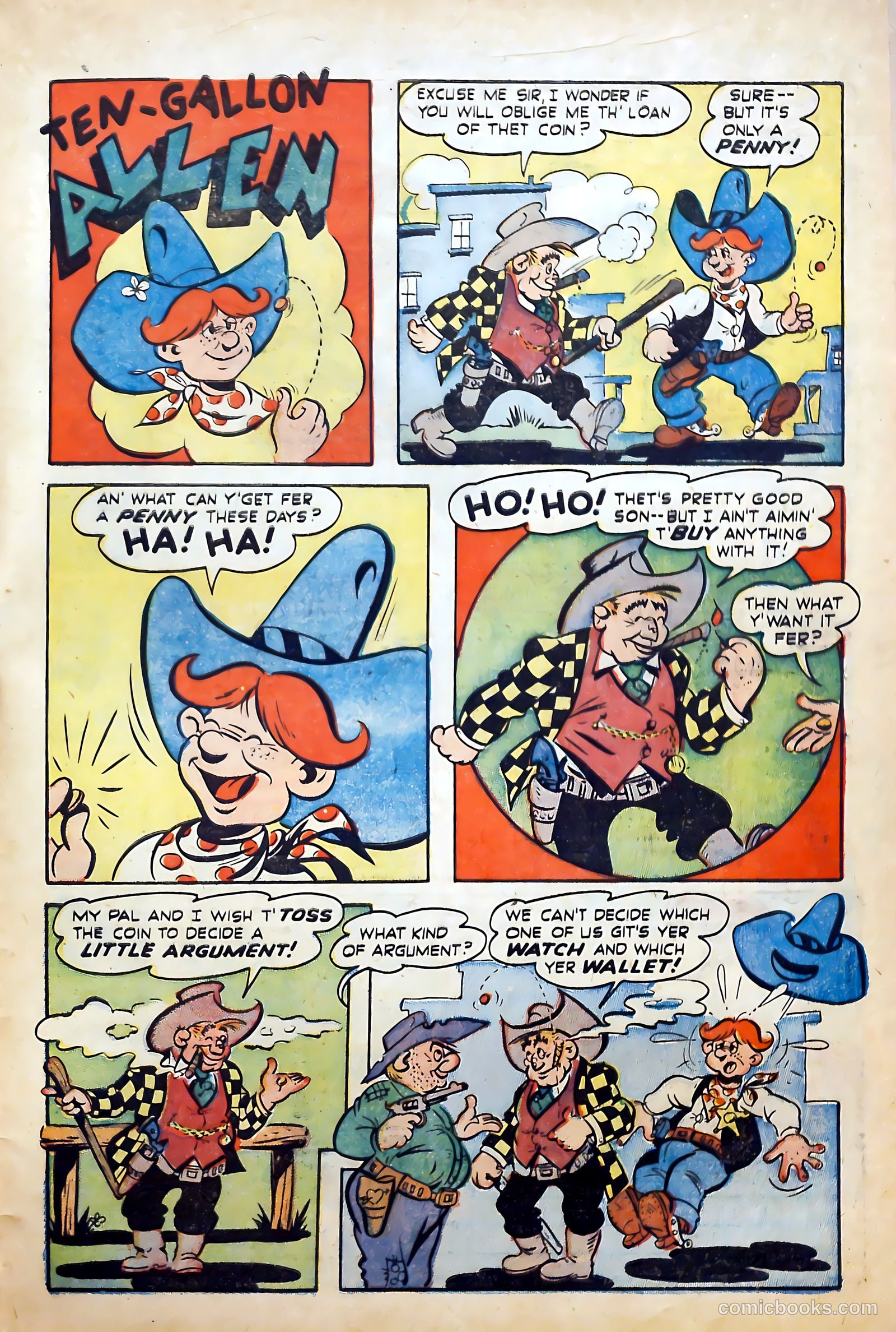 Billy the Kid Adventure Magazine #5 (1951) — page 33 of 36