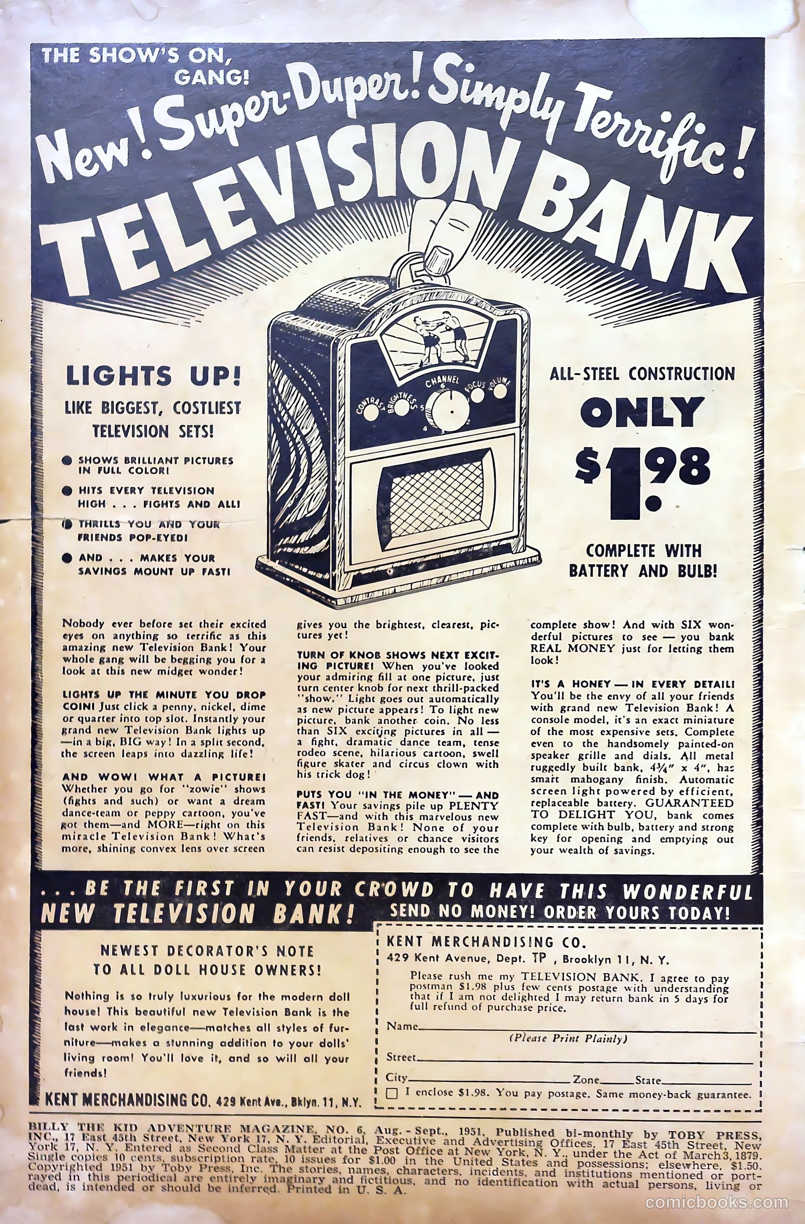 Billy the Kid Adventure Magazine #6 (1951) — page 2 of 36