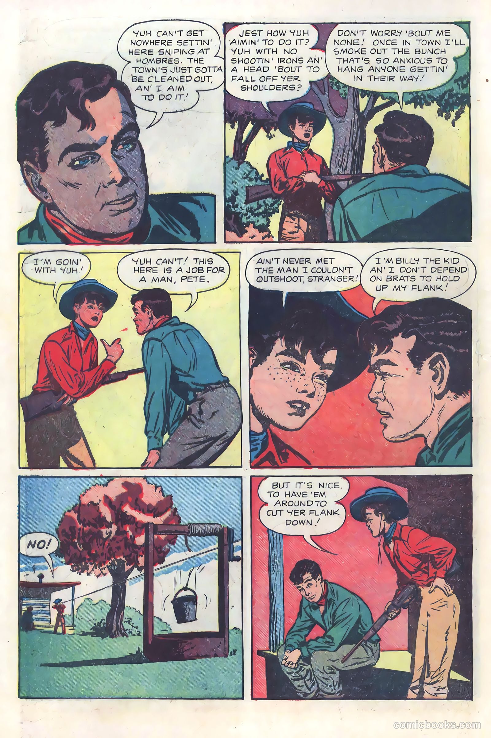 Billy the Kid Adventure Magazine #7 (1951) — page 6