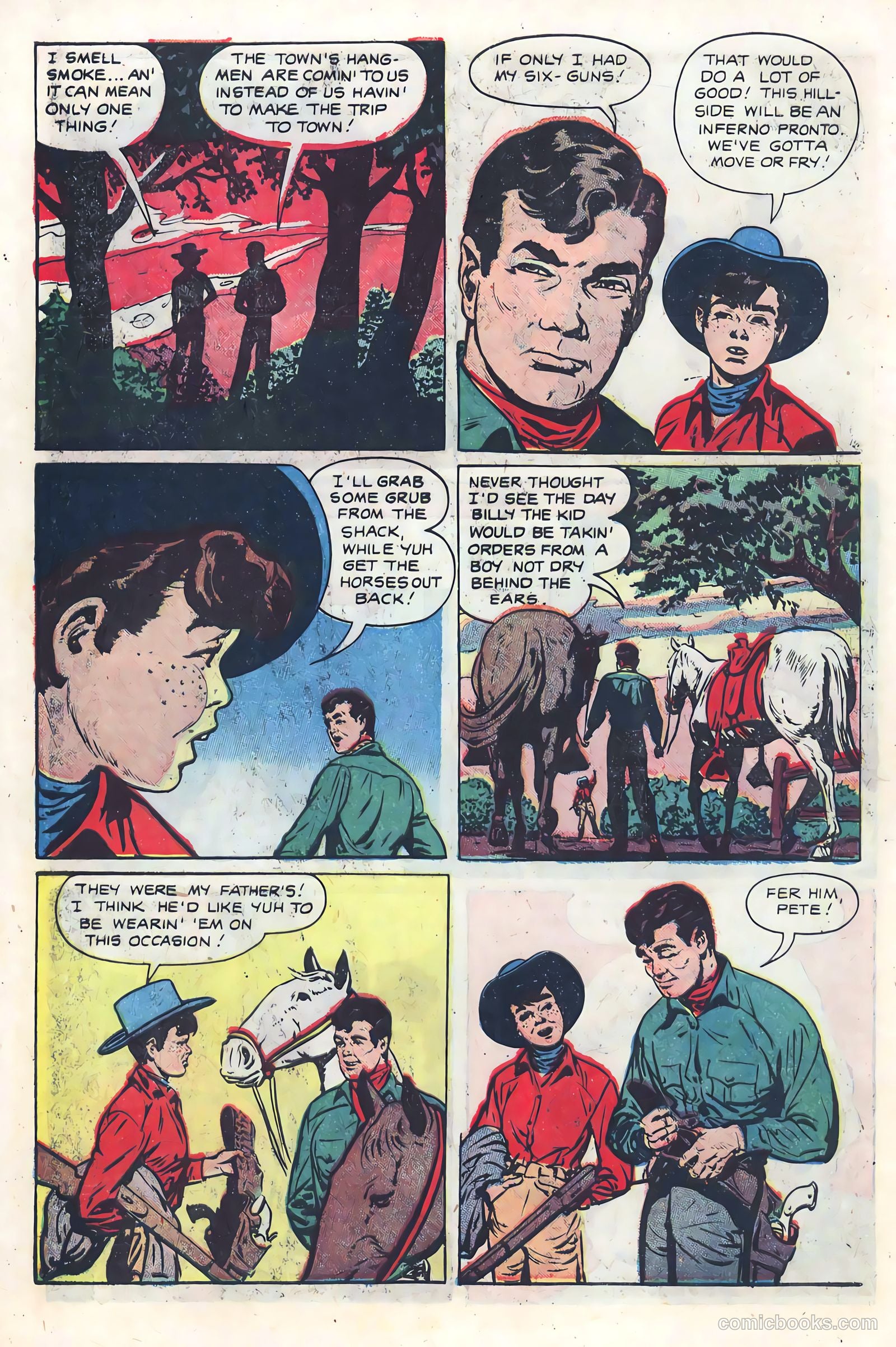 Billy the Kid Adventure Magazine #7 (1951) — page 8
