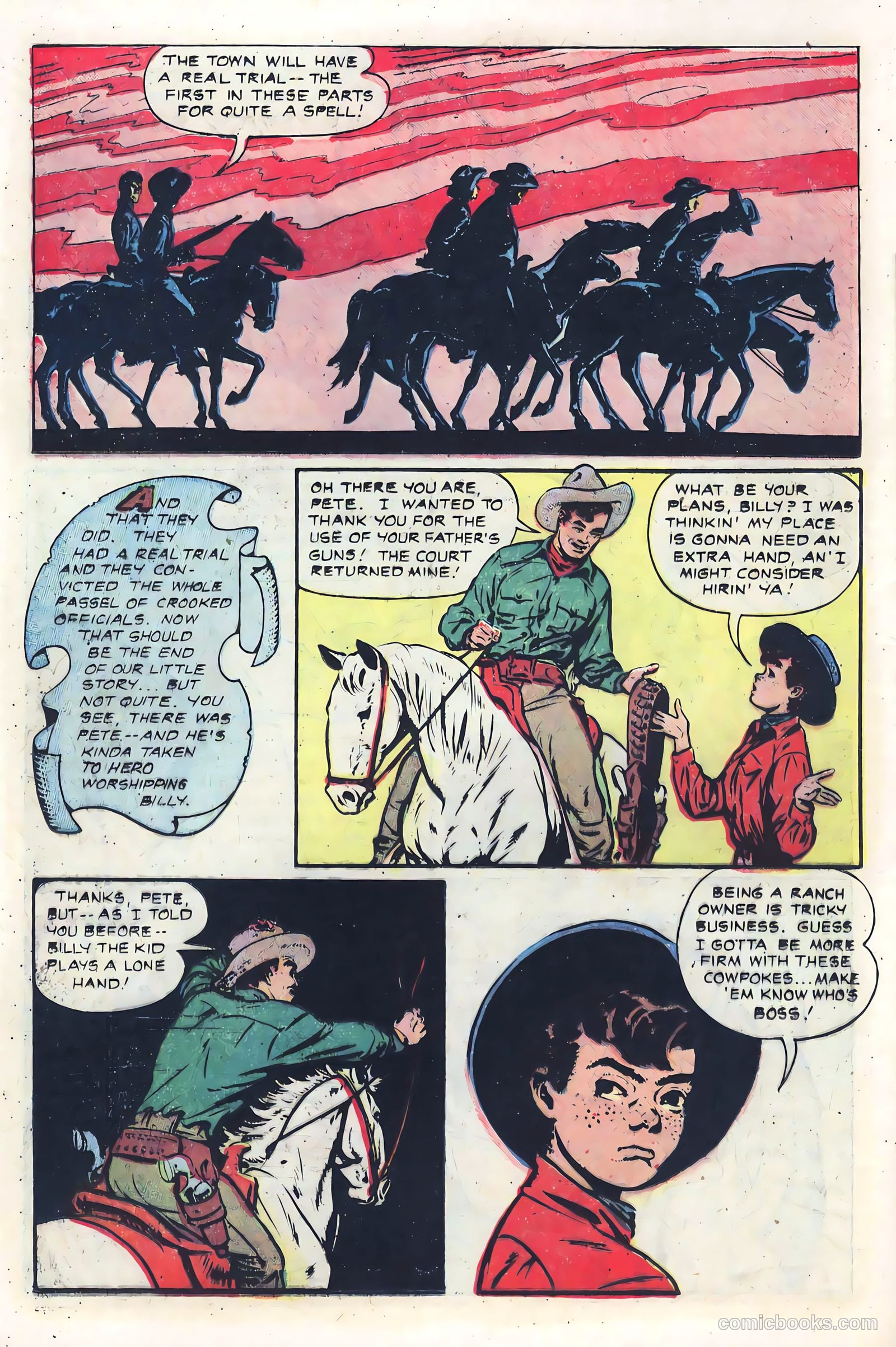 Billy the Kid Adventure Magazine #7 (1951) — page 12