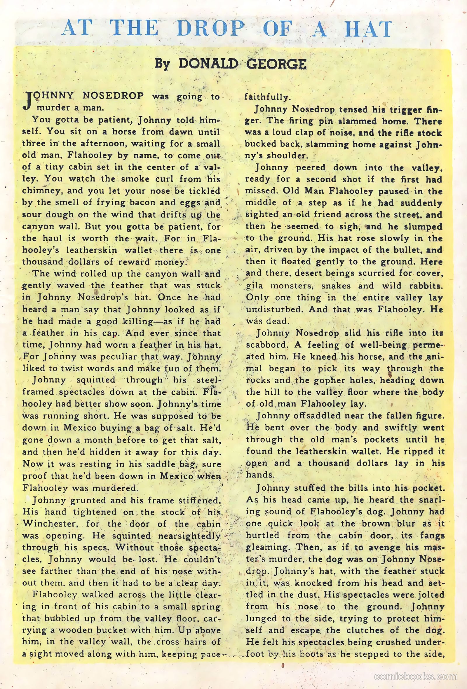 Billy the Kid Adventure Magazine #7 (1951) — page 21