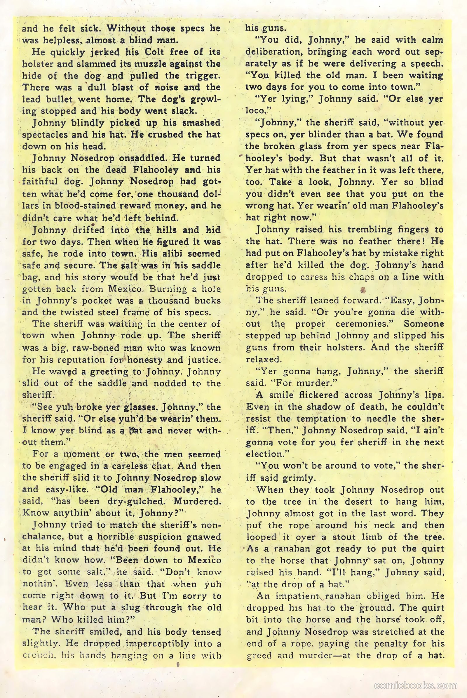 Billy the Kid Adventure Magazine #7 (1951) — page 22