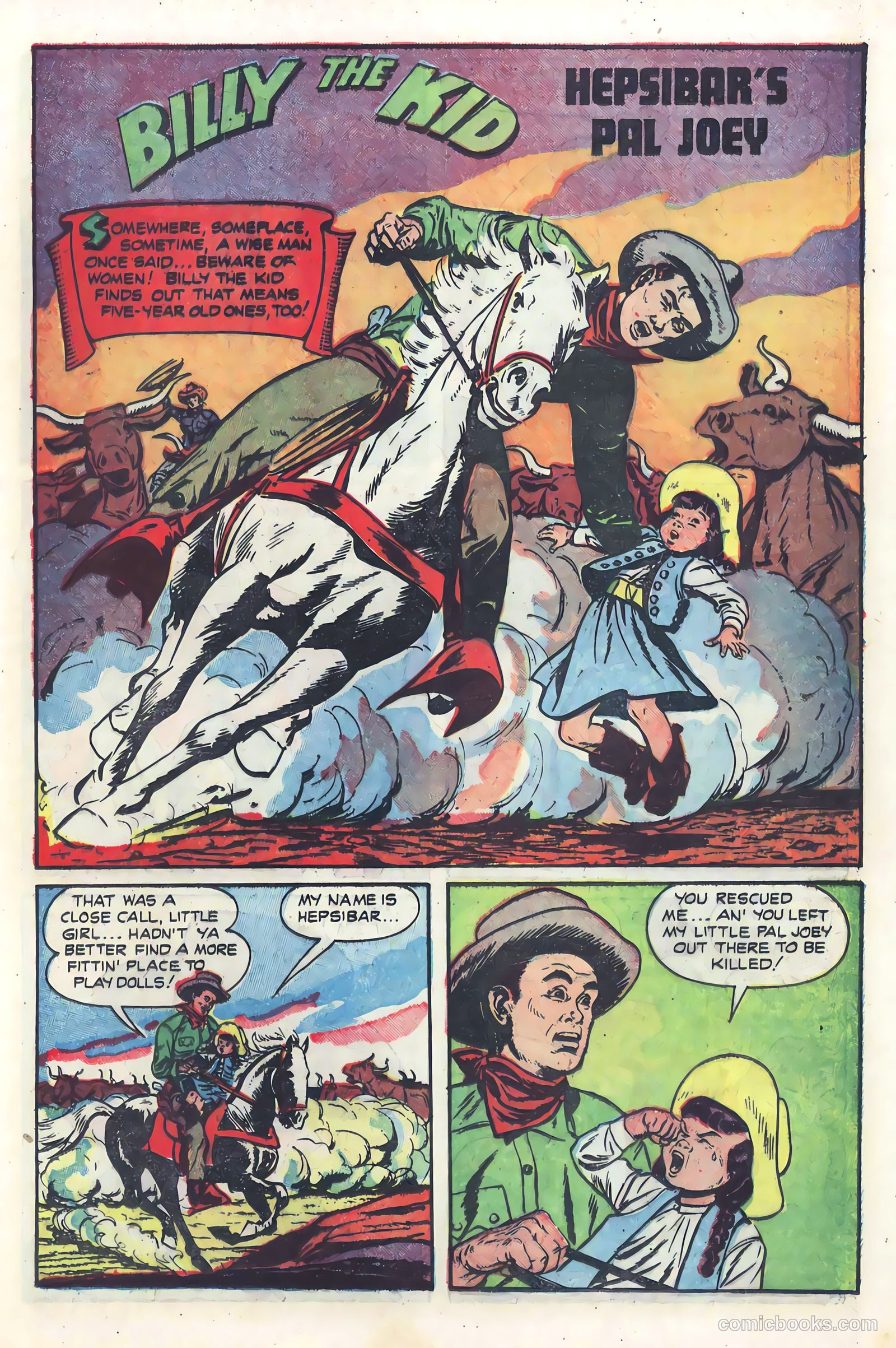 Billy the Kid Adventure Magazine #7 (1951) — page 23