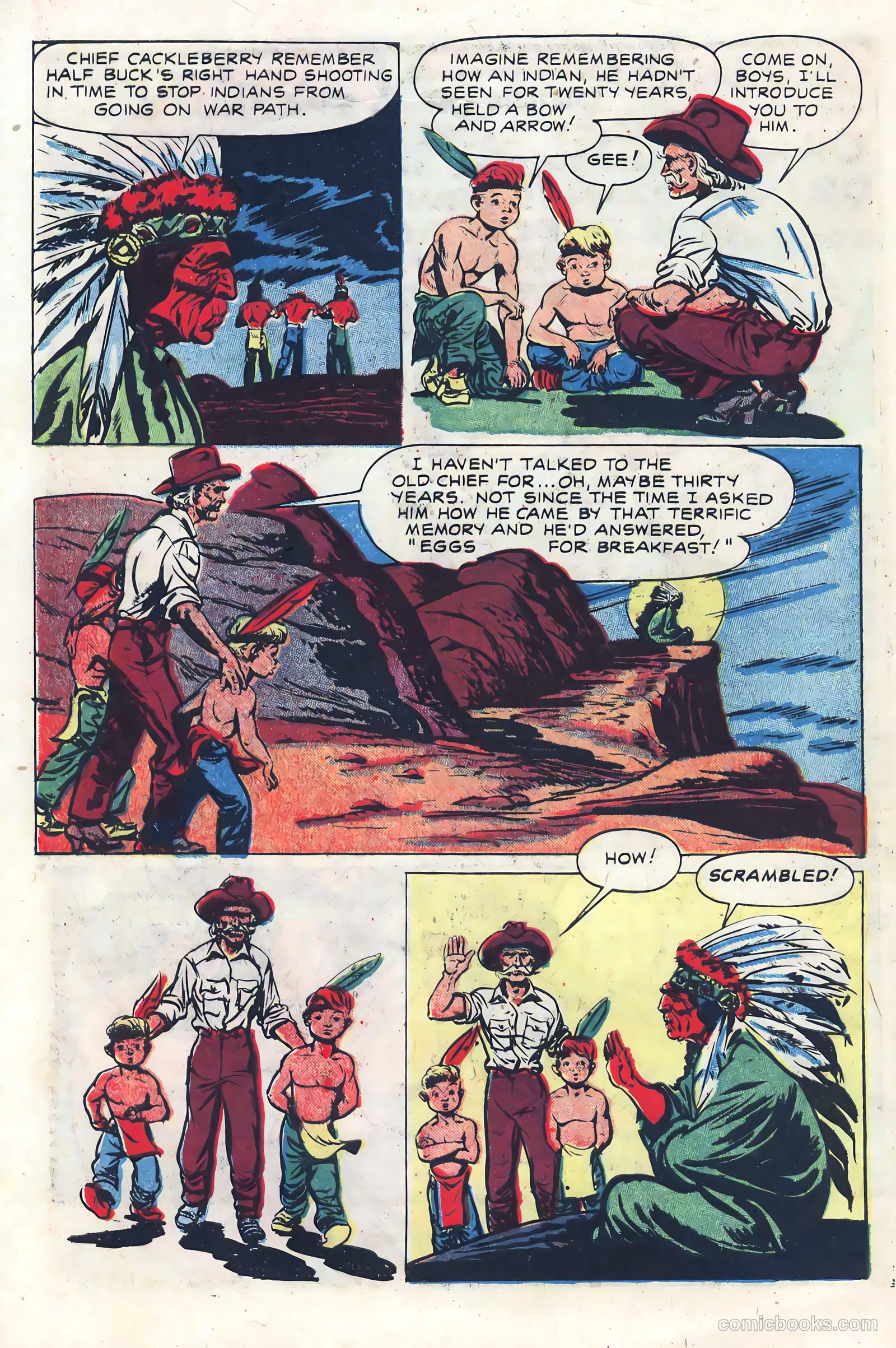 Billy the Kid Adventure Magazine #7 (1951) — page 32