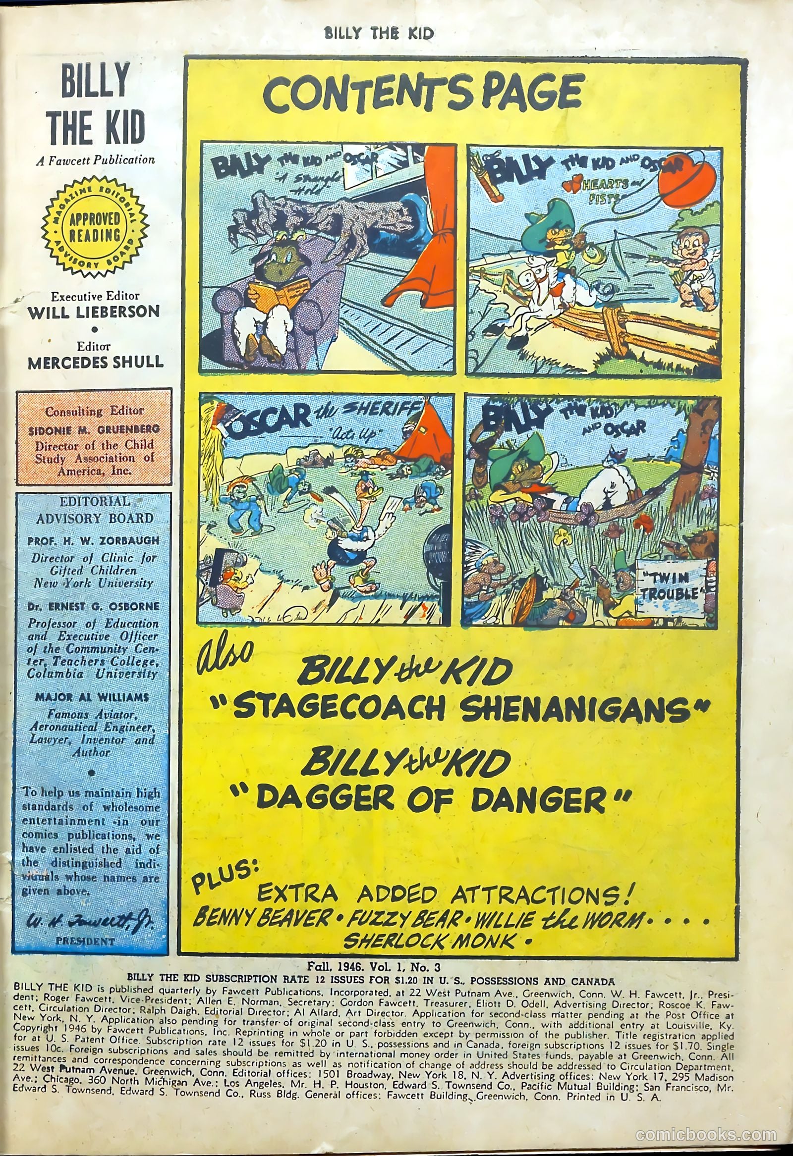 Billy the Kid and Oscar #3 (1946) — page 3 of 48