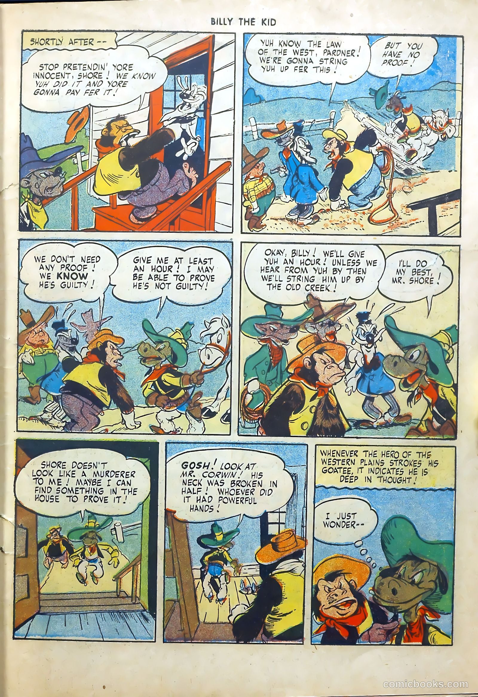 Billy the Kid and Oscar #3 (1946) — page 7 of 48