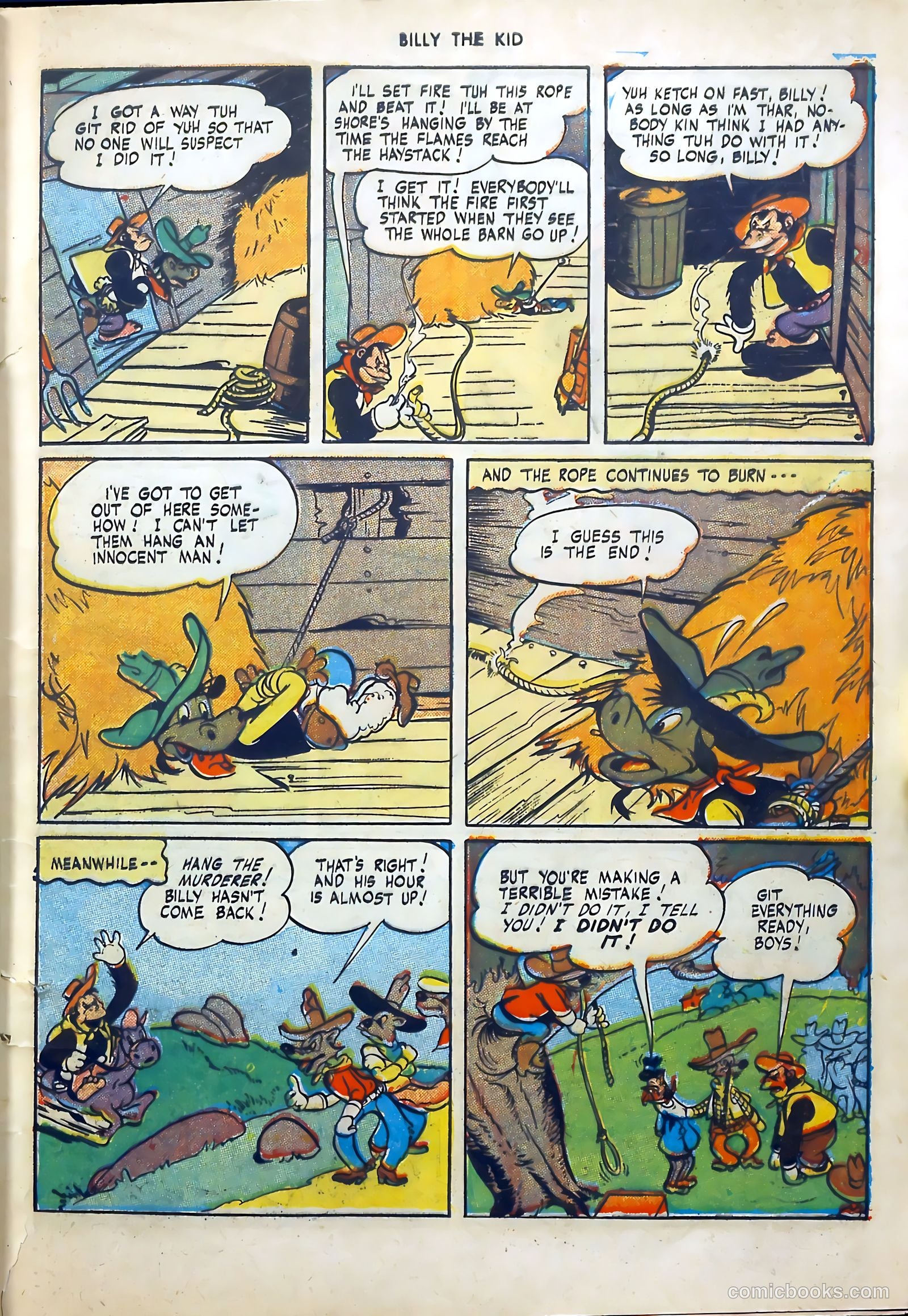 Billy the Kid and Oscar #3 (1946) — page 9 of 48