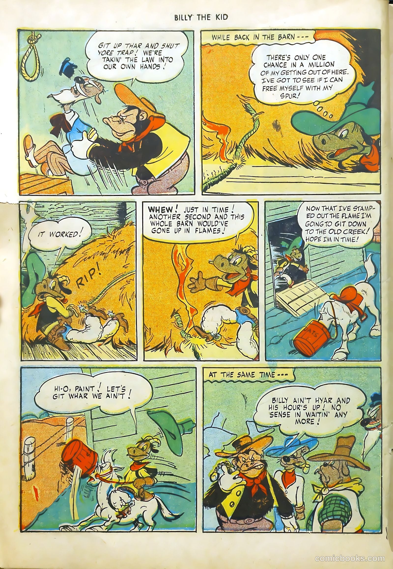 Billy the Kid and Oscar #3 (1946) — page 10 of 48