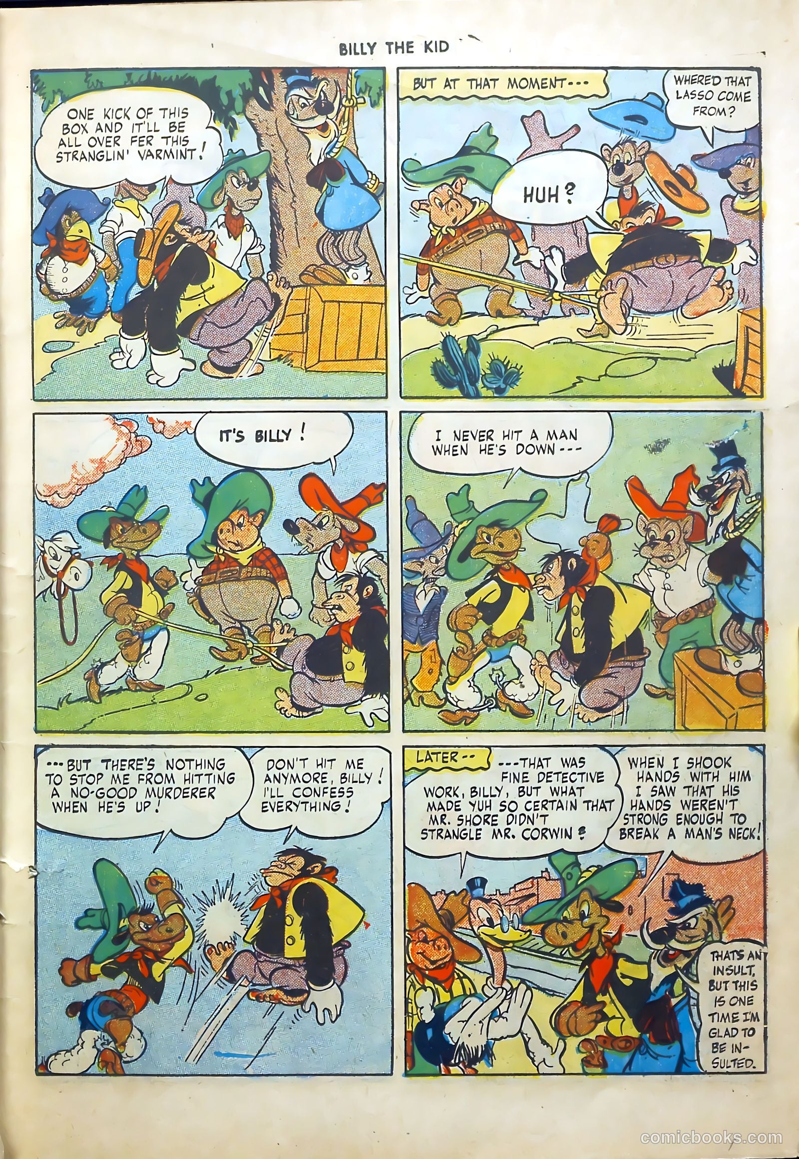 Billy the Kid and Oscar #3 (1946) — page 11 of 48