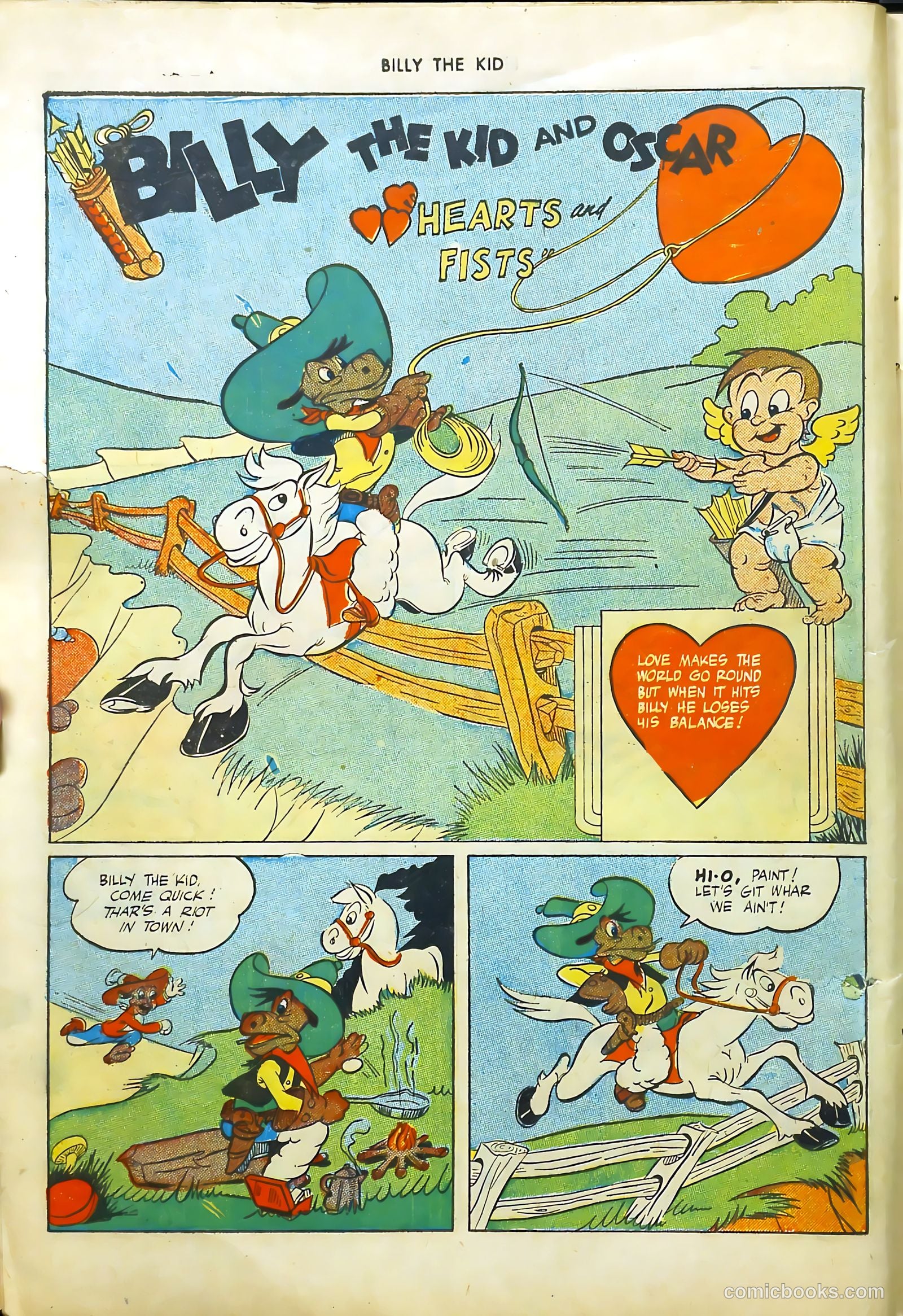 Billy the Kid and Oscar #3 (1946) — page 14 of 48