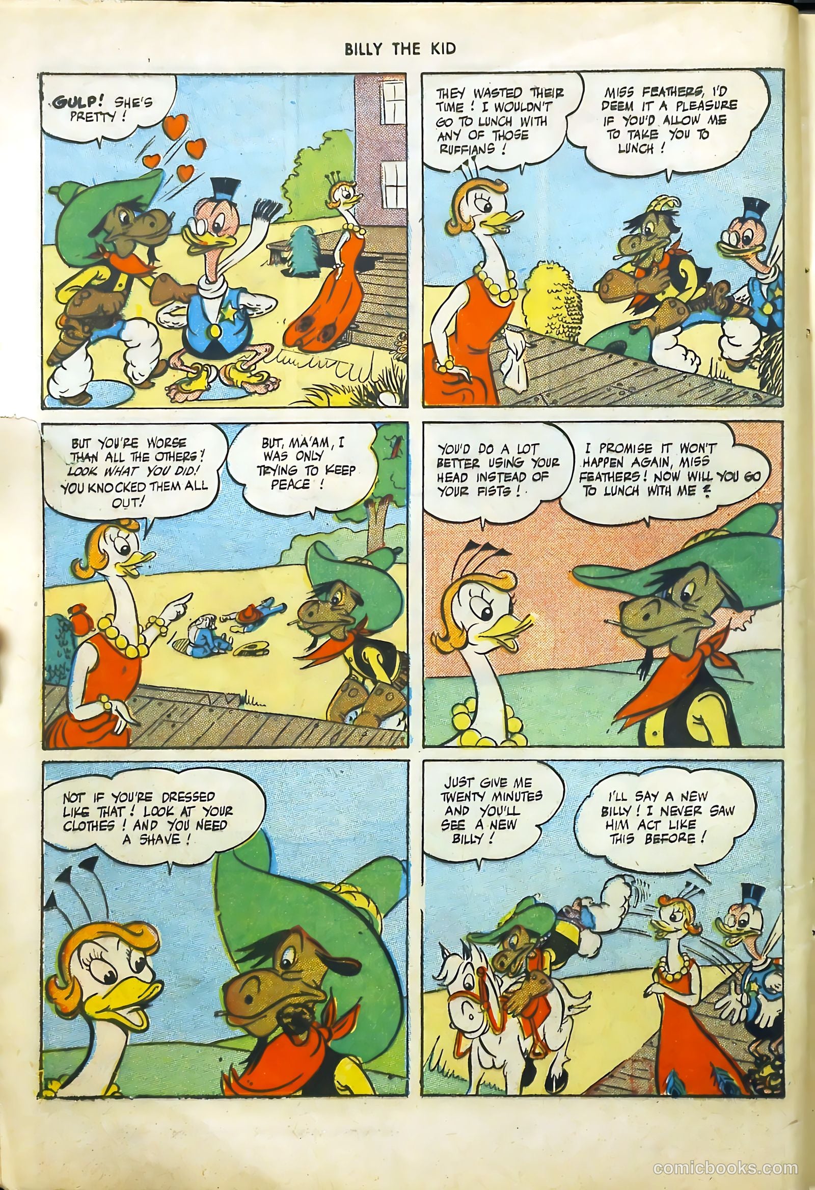 Billy the Kid and Oscar #3 (1946) — page 16 of 48