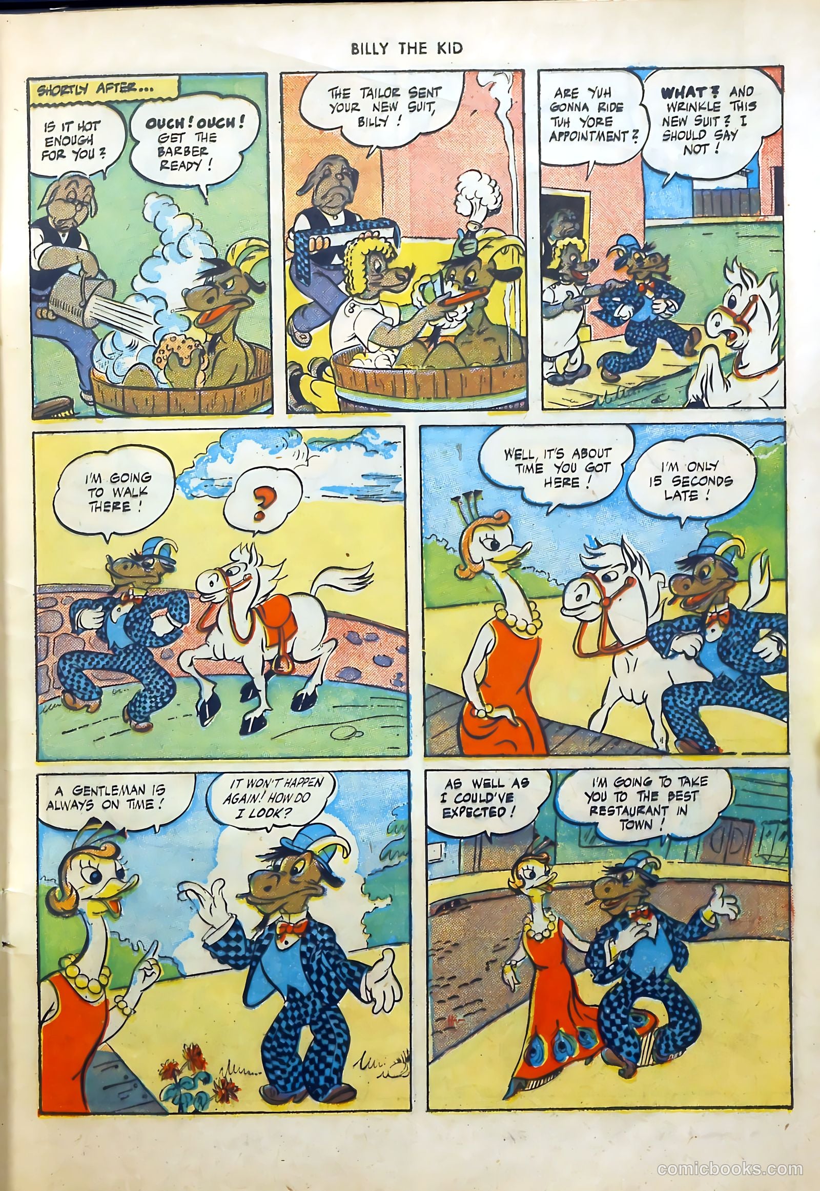 Billy the Kid and Oscar #3 (1946) — page 17 of 48