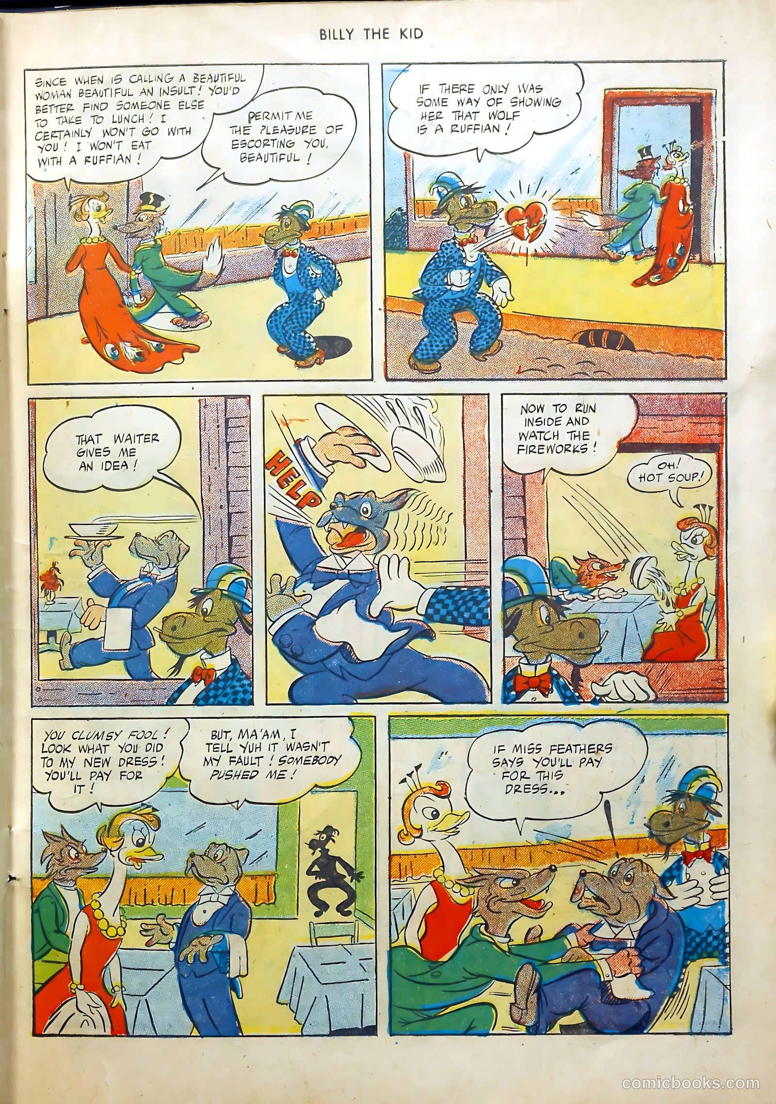Billy the Kid and Oscar #3 (1946) — page 19 of 48