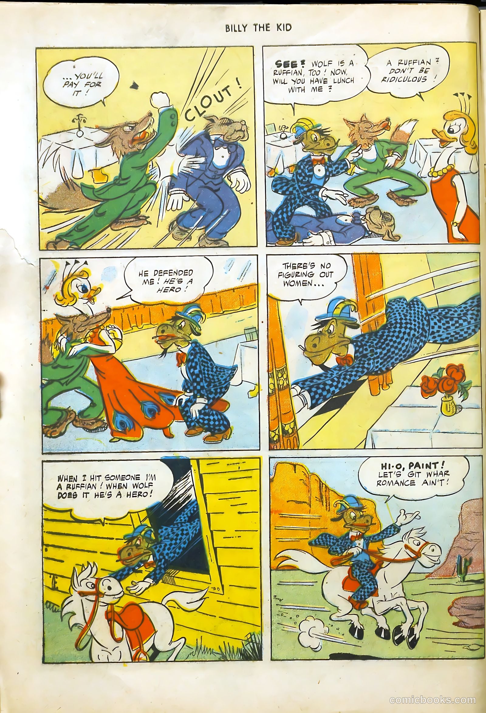 Billy the Kid and Oscar #3 (1946) — page 20 of 48
