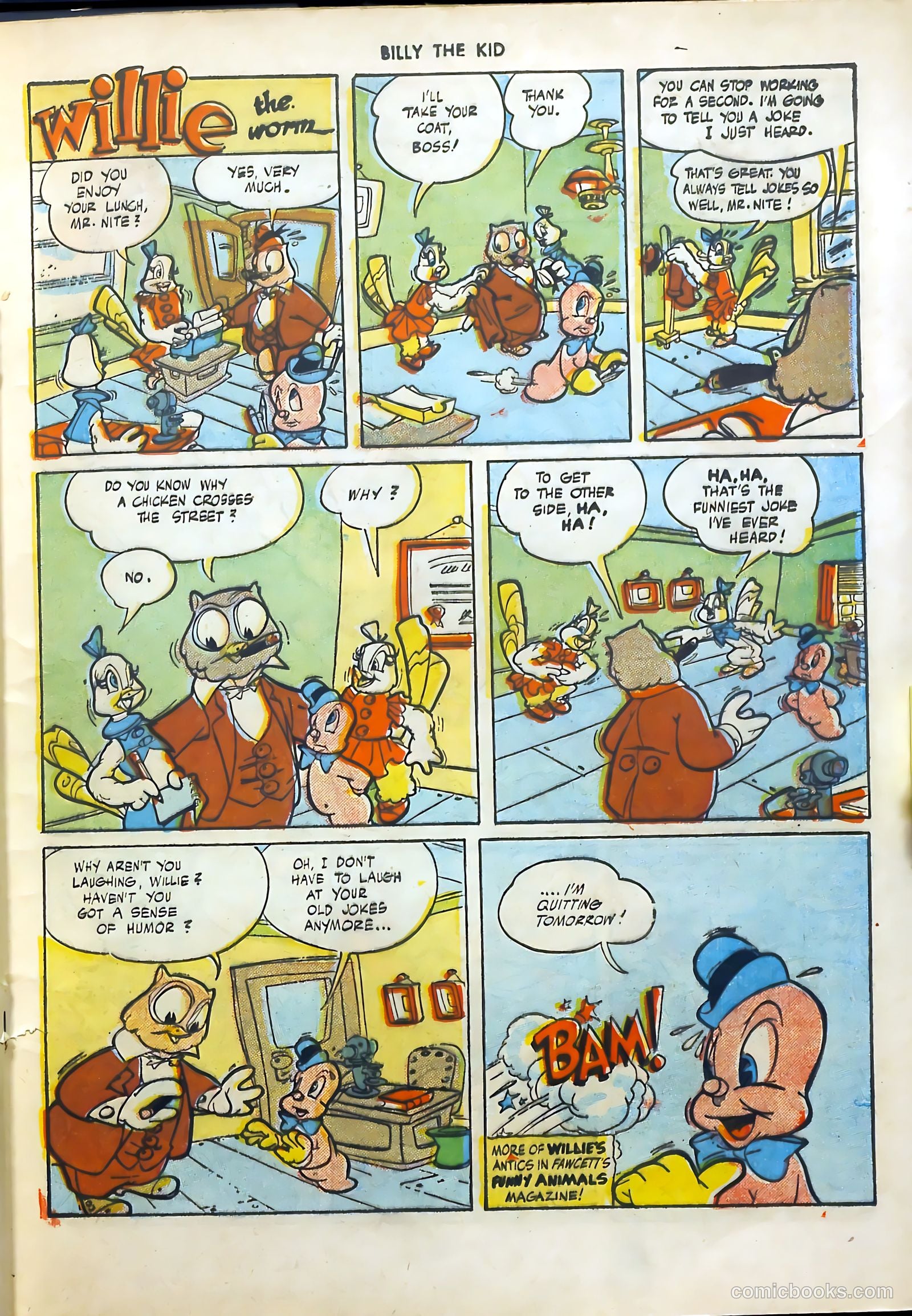 Billy the Kid and Oscar #3 (1946) — page 25 of 48