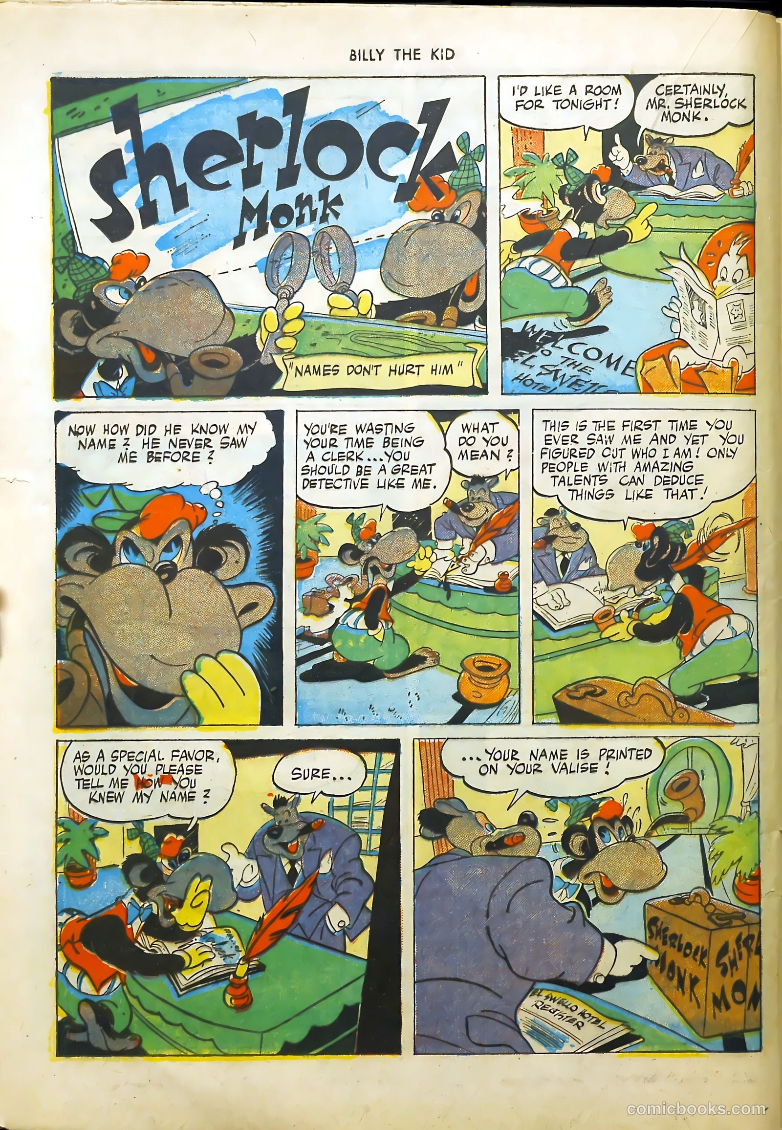 Billy the Kid and Oscar #3 (1946) — page 32 of 48