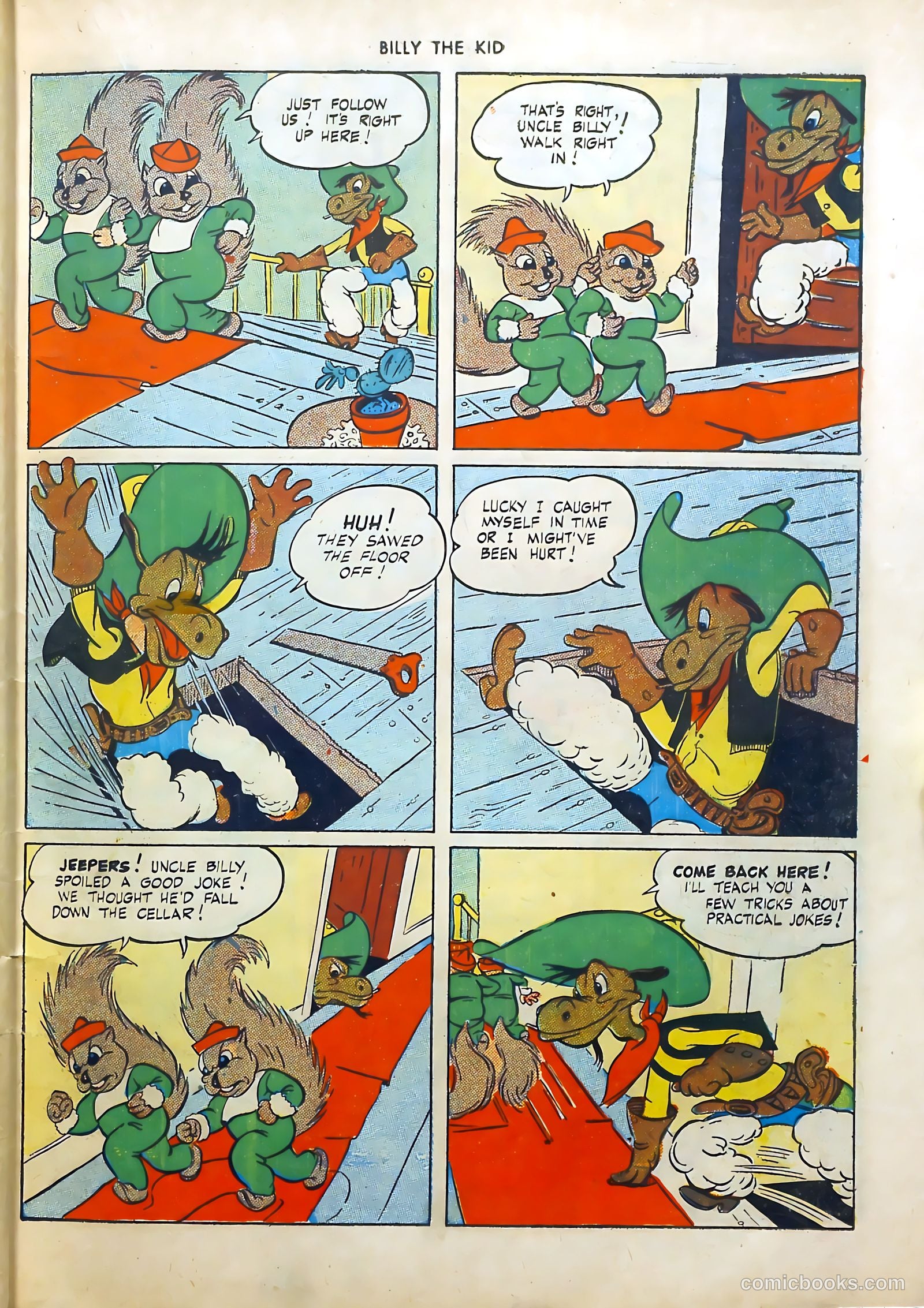 Billy the Kid and Oscar #3 (1946) — page 35 of 48