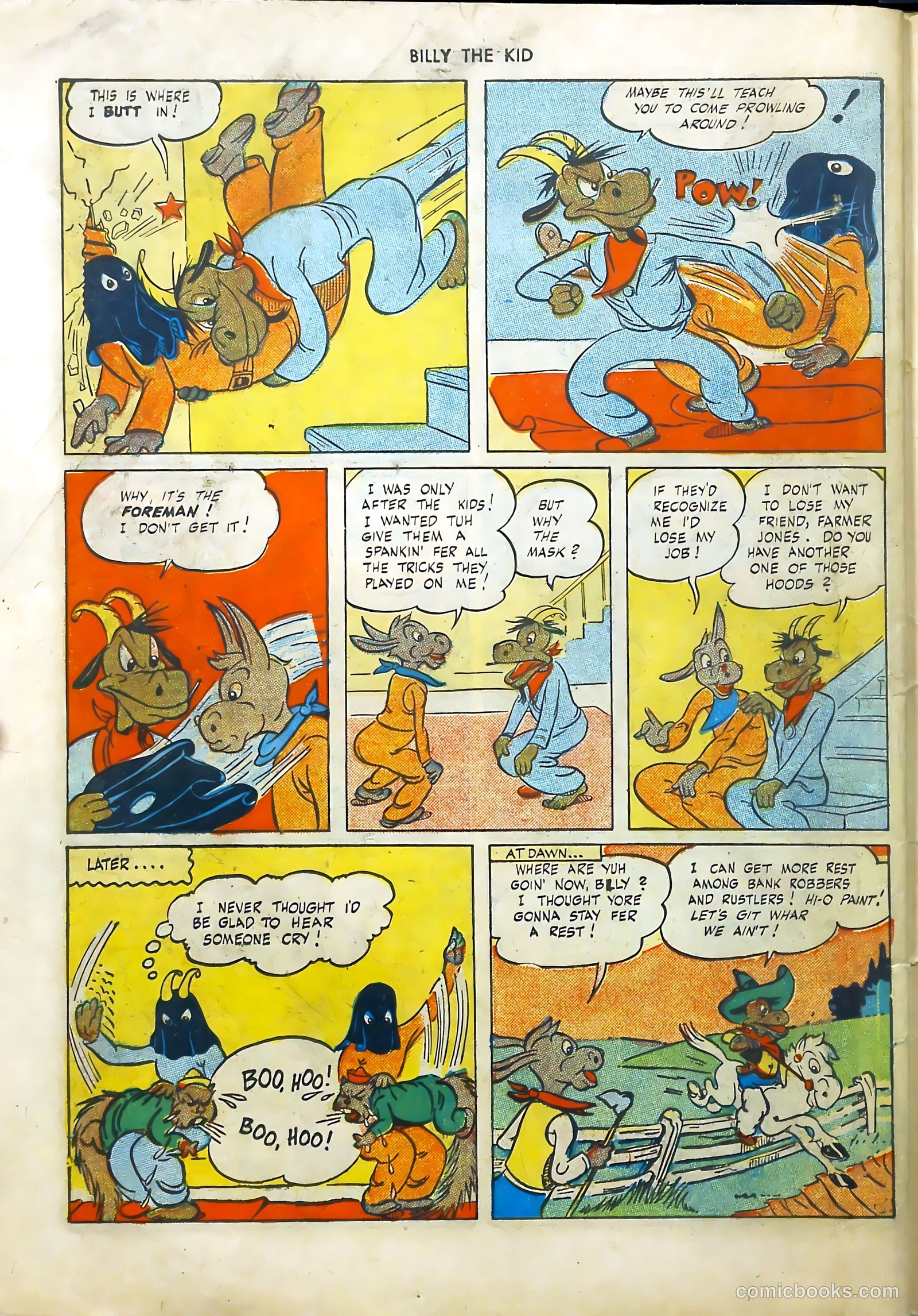 Billy the Kid and Oscar #3 (1946) — page 38 of 48