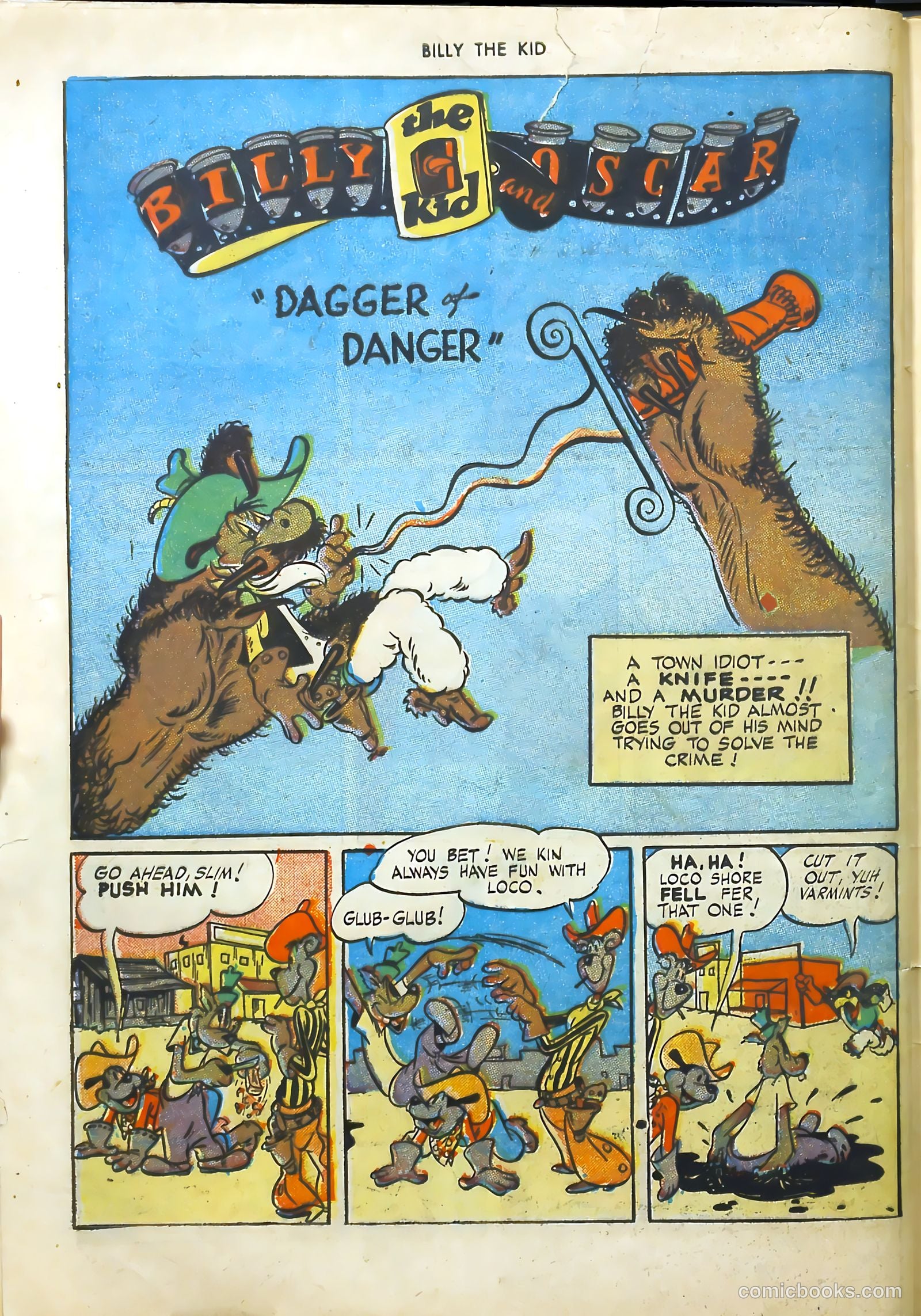 Billy the Kid and Oscar #3 (1946) — page 40 of 48