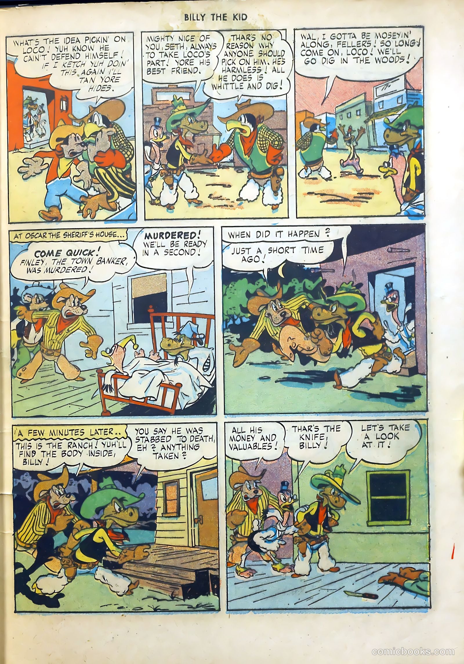 Billy the Kid and Oscar #3 (1946) — page 41 of 48