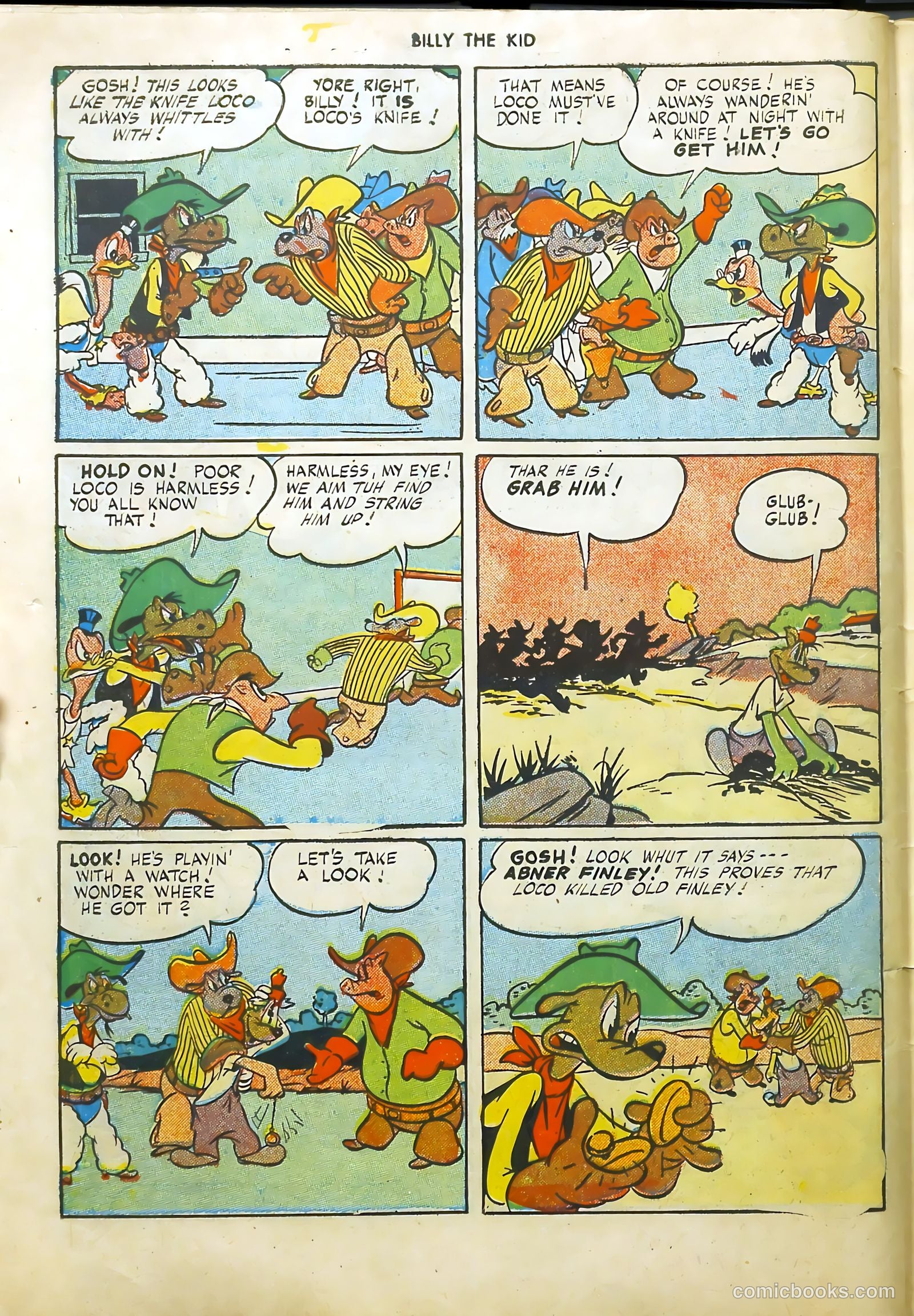 Billy the Kid and Oscar #3 (1946) — page 42 of 48