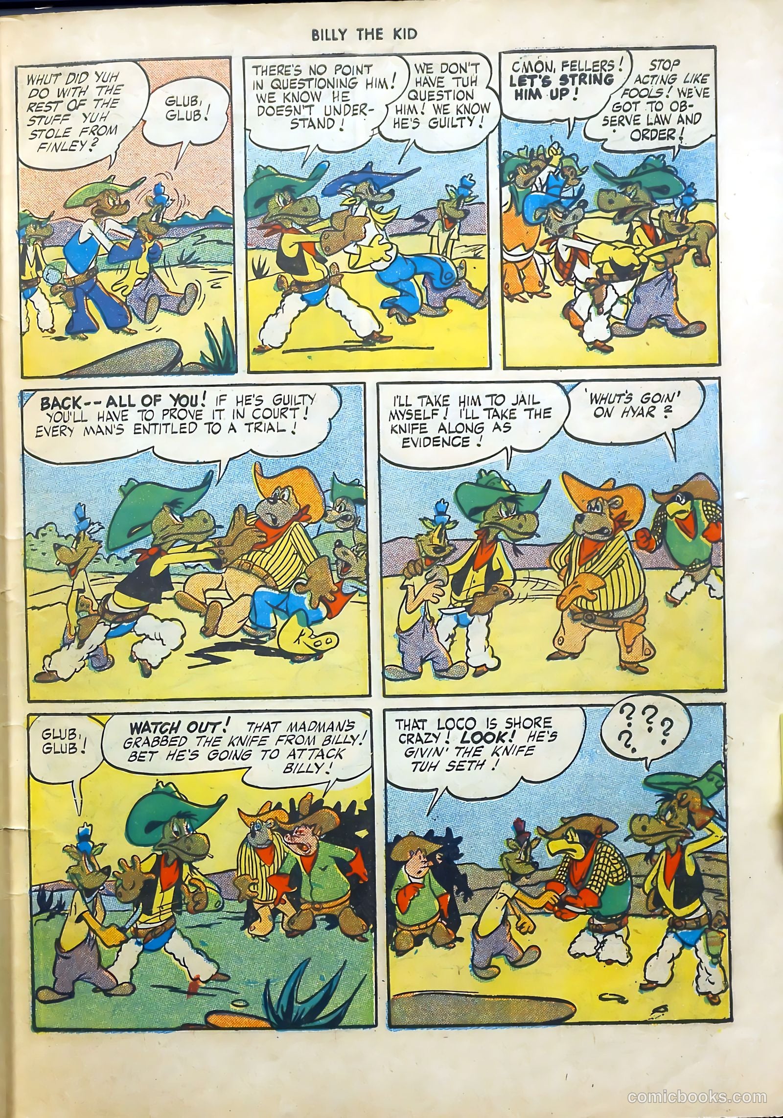 Billy the Kid and Oscar #3 (1946) — page 43 of 48