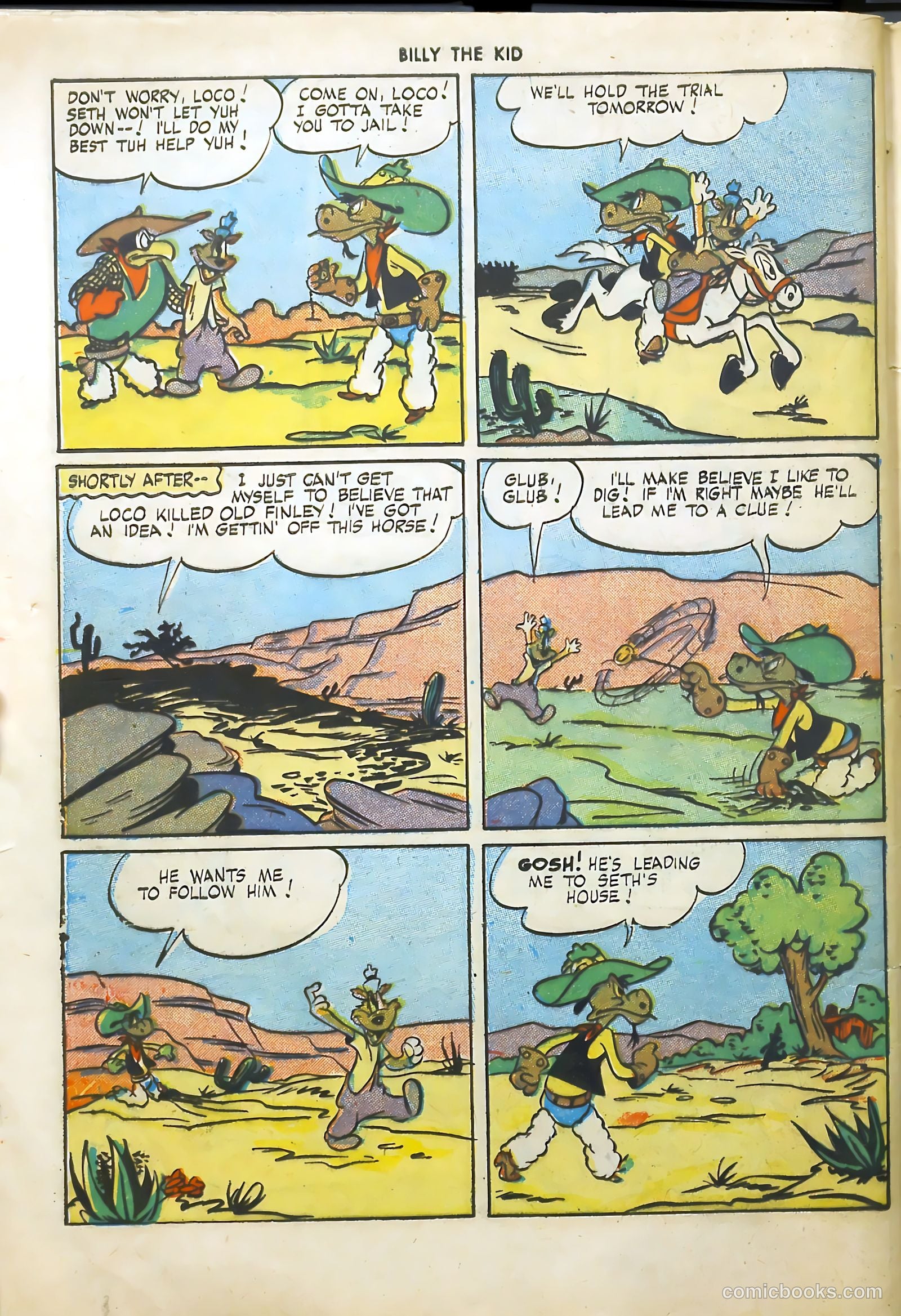 Billy the Kid and Oscar #3 (1946) — page 44 of 48