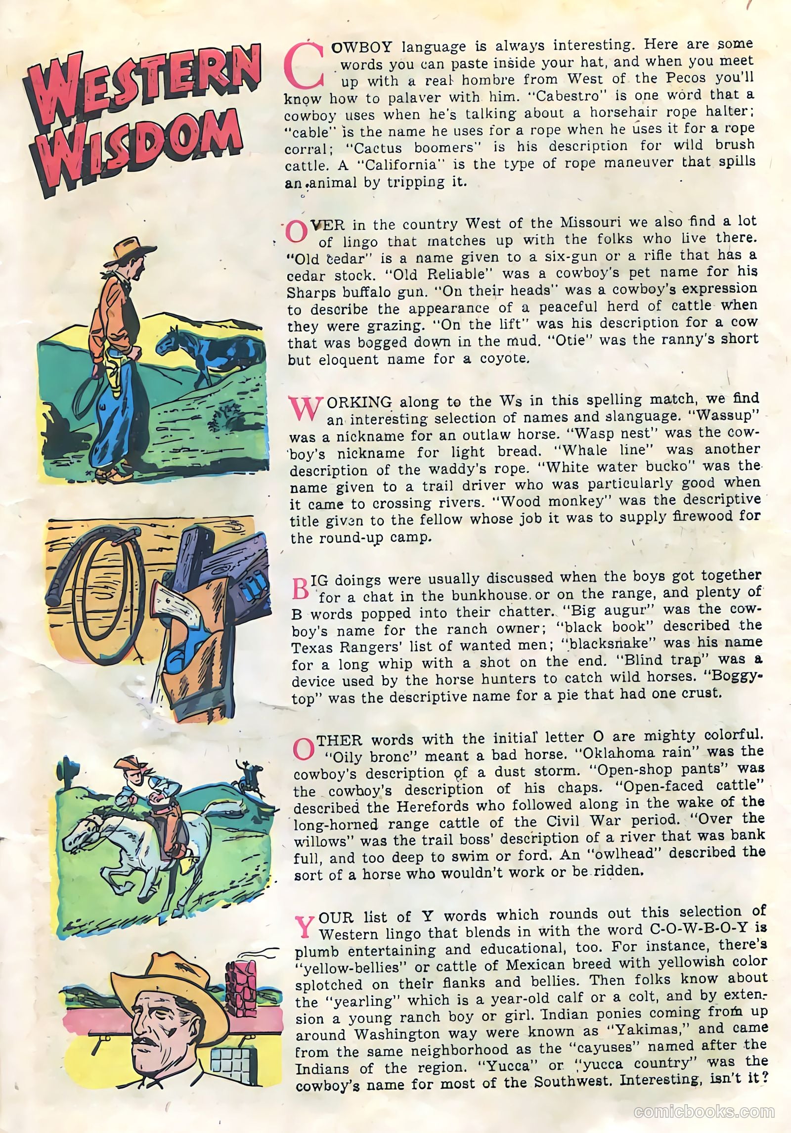 Billy West #1 (1949, Visual Editions, Inc.) — page 33 of 36