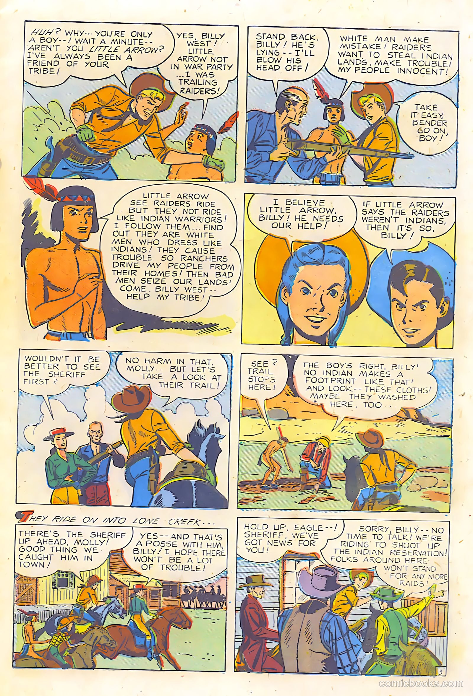 Billy West #6 (1950, Visual Editions, Inc.) — page 5 of 36