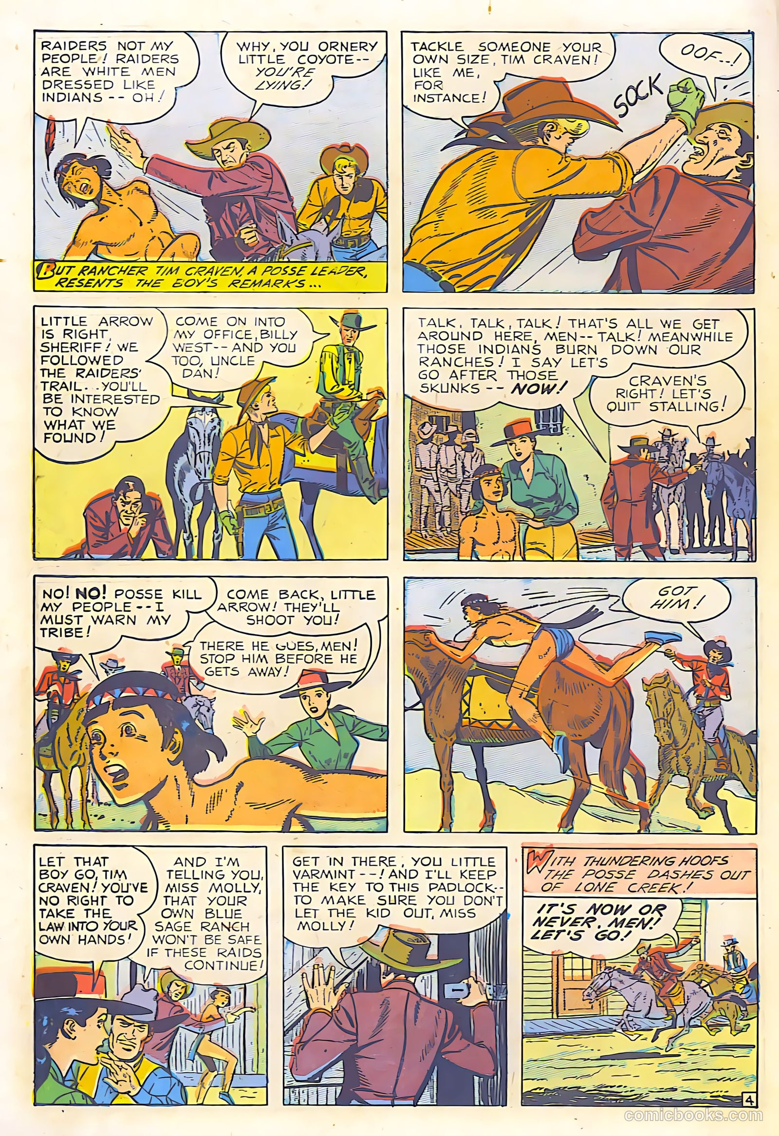 Billy West #6 (1950, Visual Editions, Inc.) — page 6 of 36