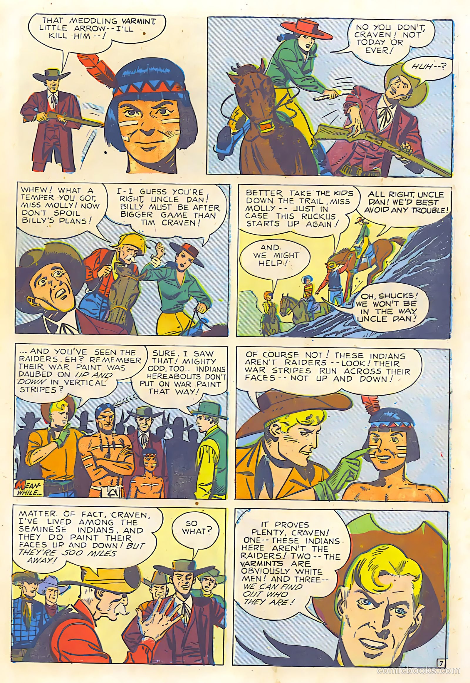 Billy West #6 (1950, Visual Editions, Inc.) — page 9 of 36