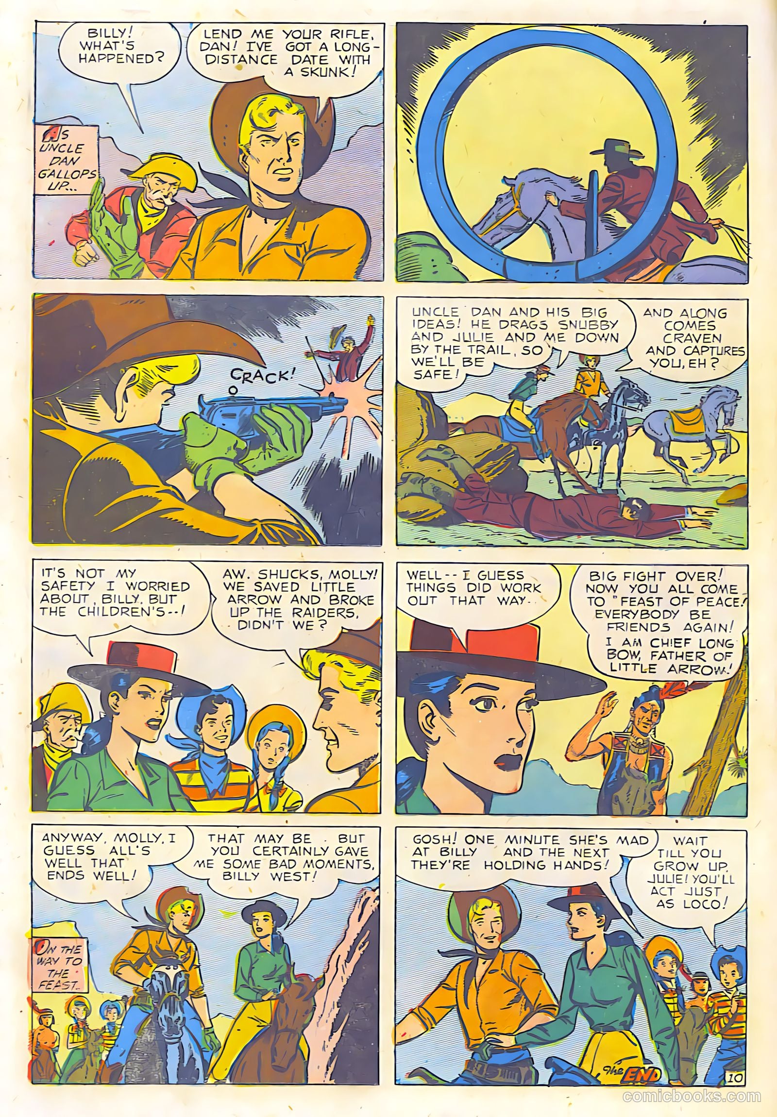 Billy West #6 (1950, Visual Editions, Inc.) — page 12 of 36