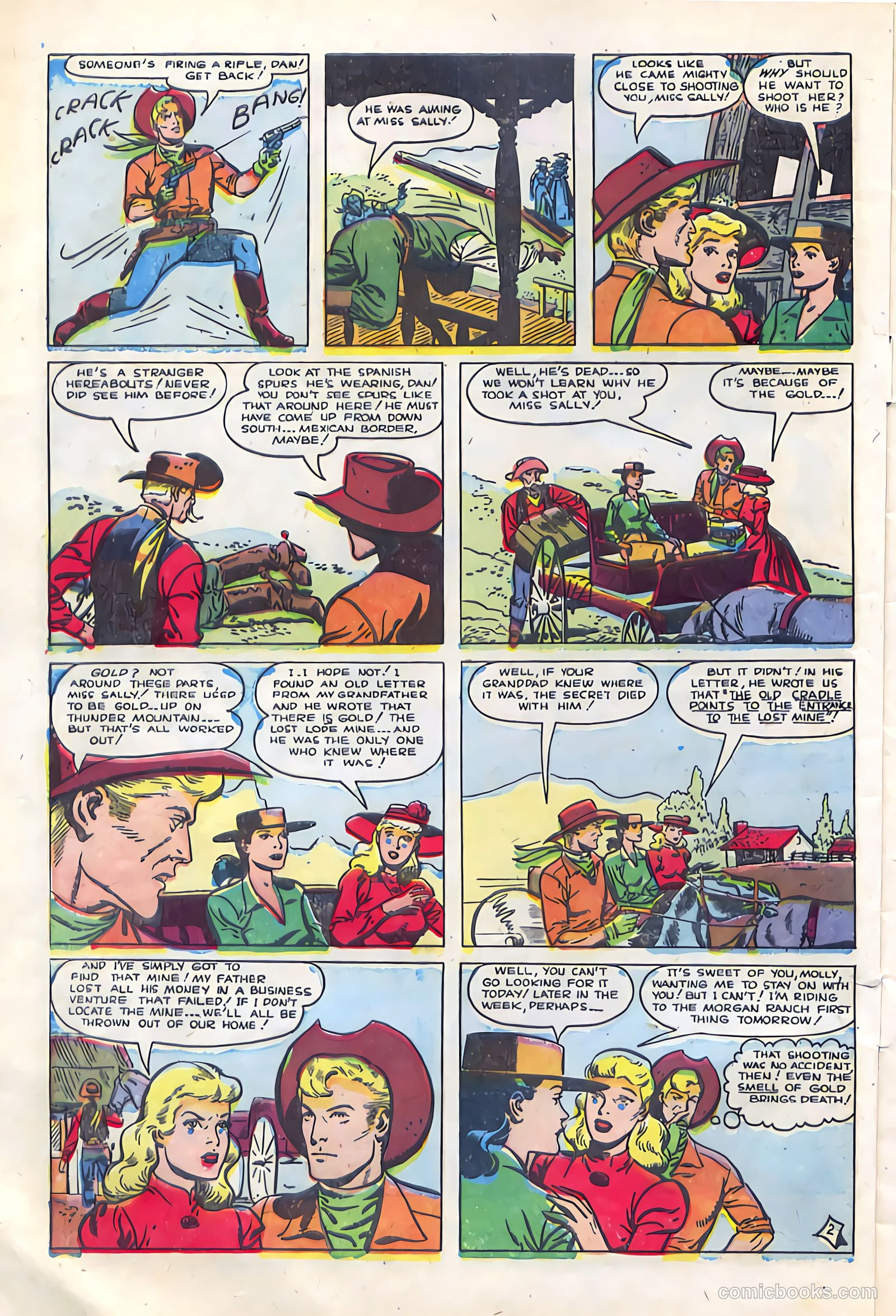 Billy West #7 (1950, Visual Editions, Inc.) — page 4 of 36
