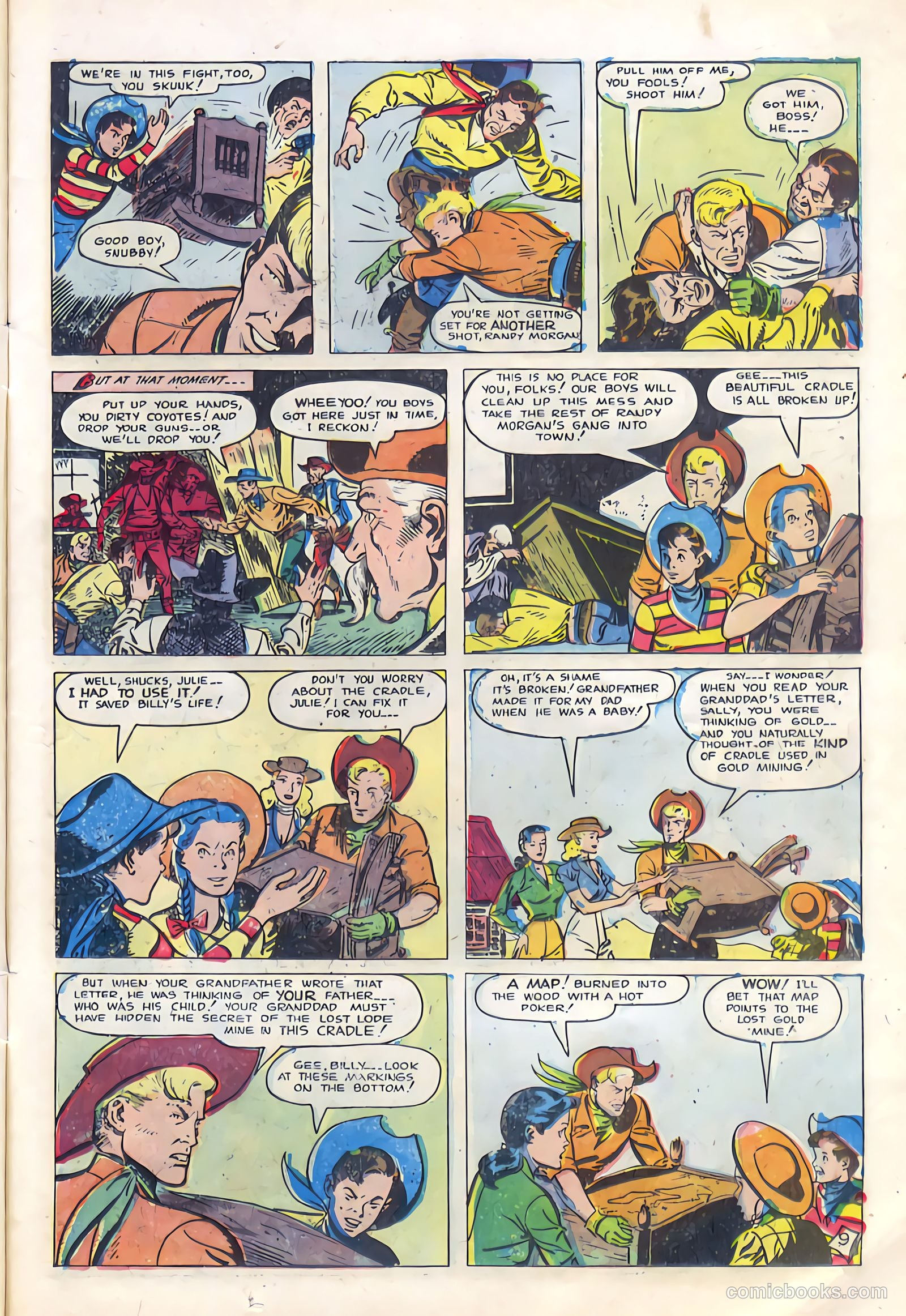 Billy West #7 (1950, Visual Editions, Inc.) — page 11 of 36