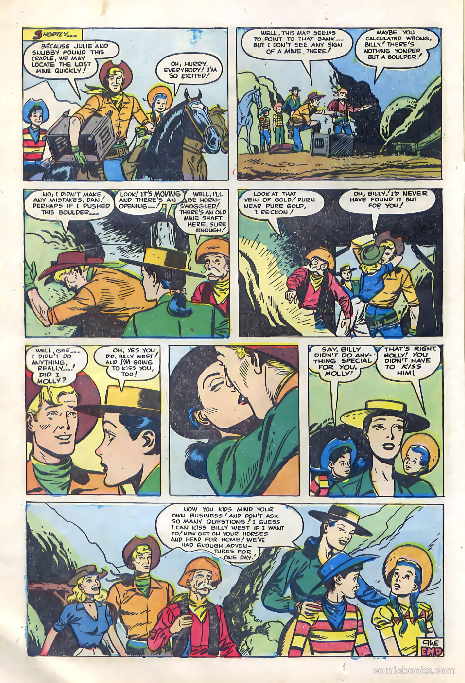 Billy West #7 (1950, Visual Editions, Inc.) — page 12 of 36