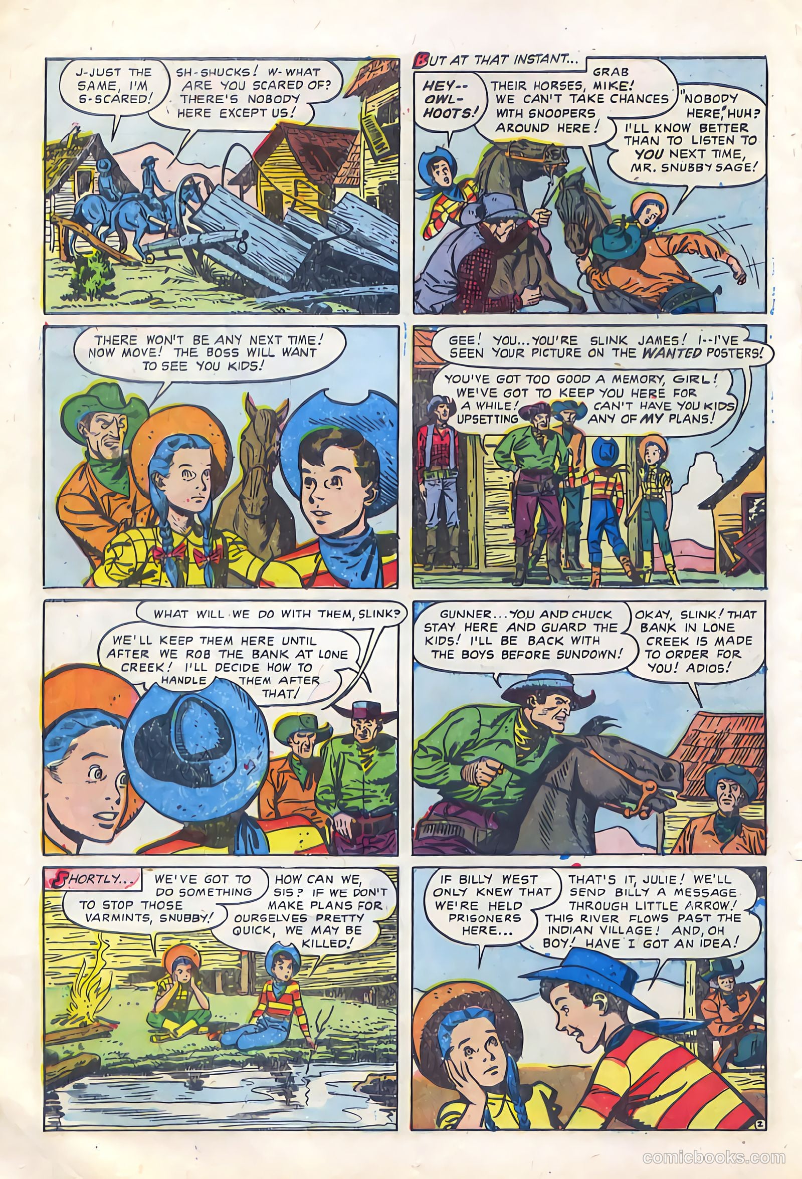 Billy West #7 (1950, Visual Editions, Inc.) — page 24 of 36