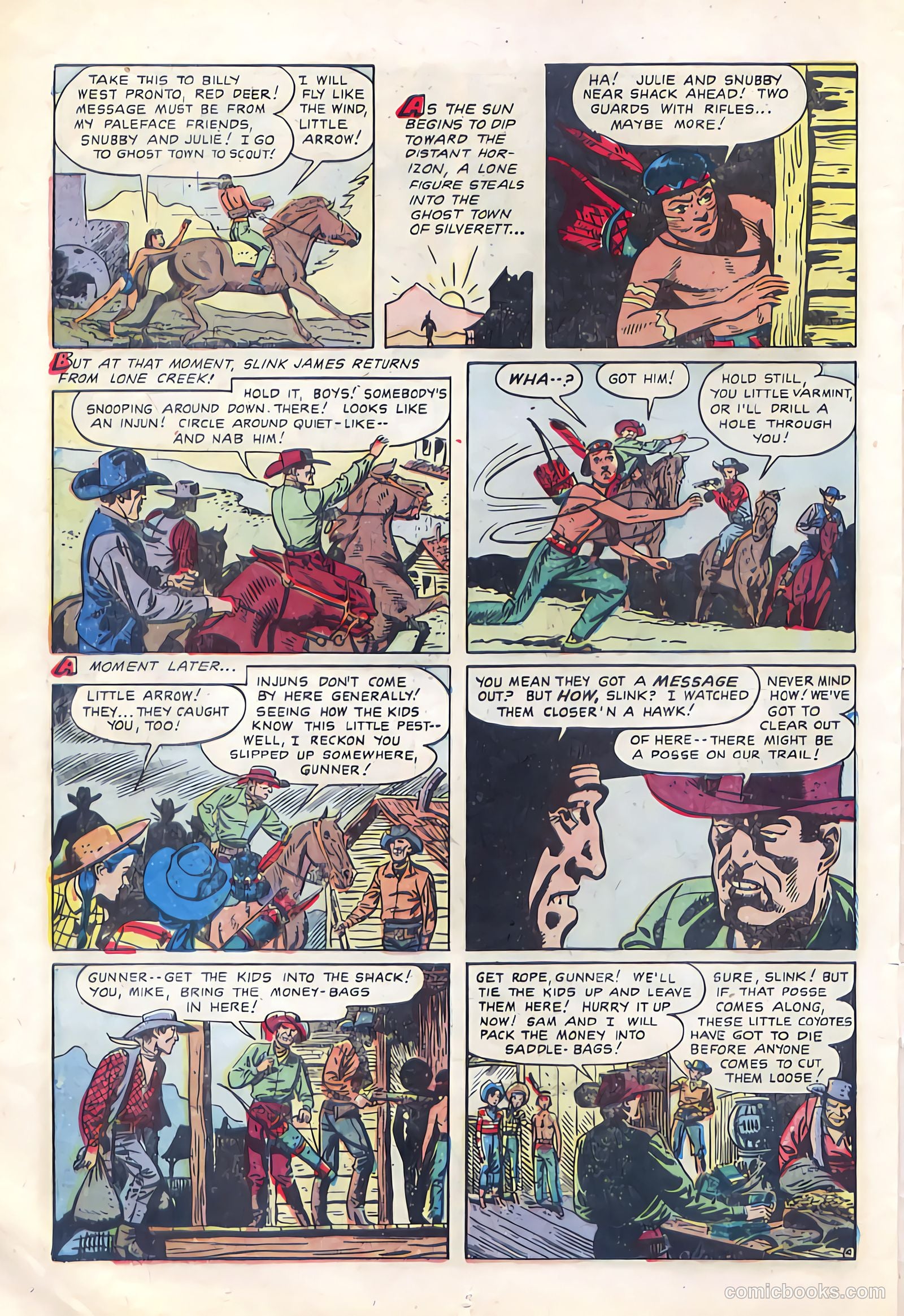 Billy West #7 (1950, Visual Editions, Inc.) — page 26 of 36
