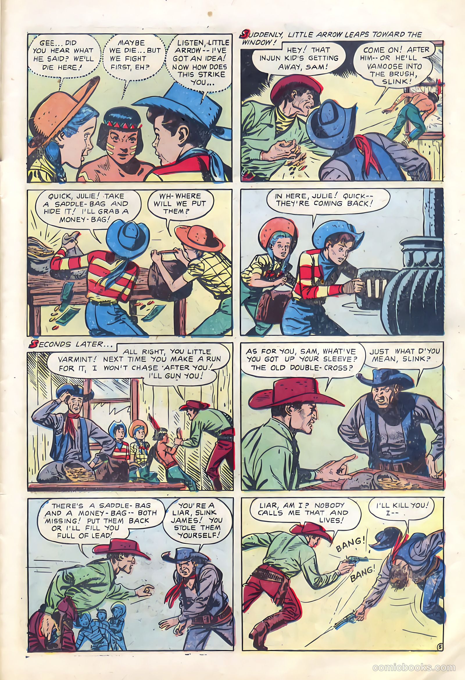 Billy West #7 (1950, Visual Editions, Inc.) — page 27 of 36