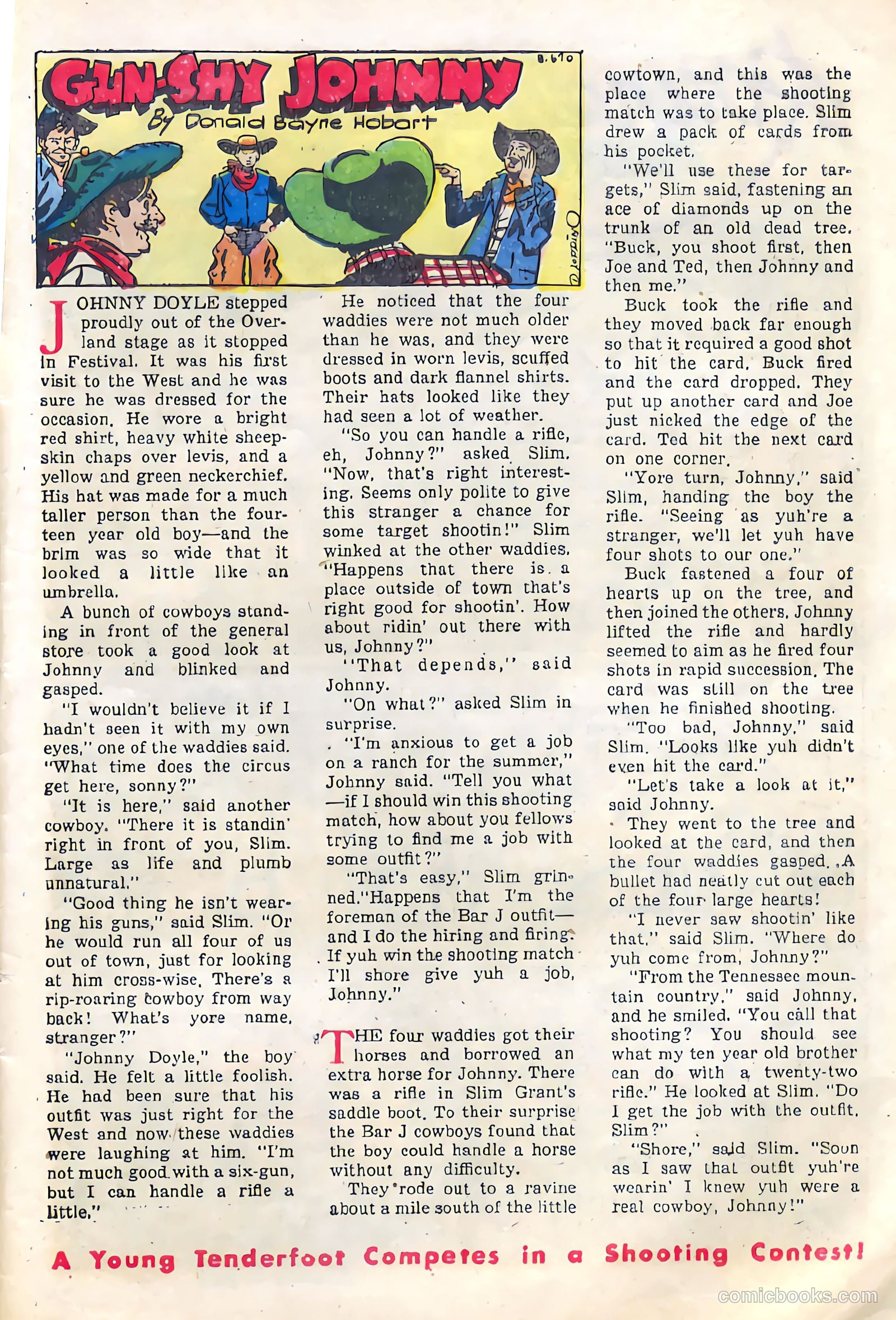 Billy West #7 (1950, Visual Editions, Inc.) — page 29 of 36