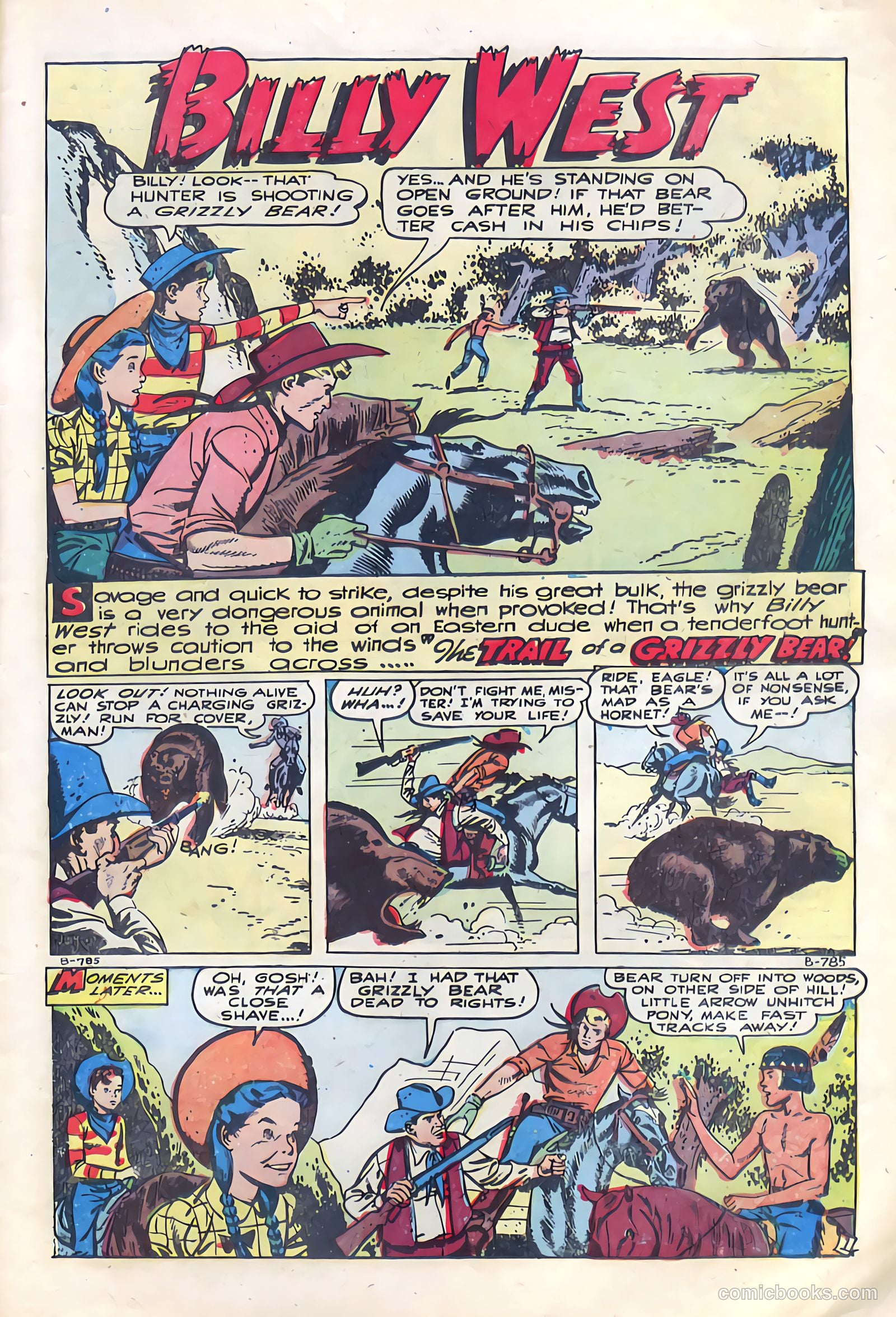 Billy West #7 (1950, Visual Editions, Inc.) — page 31 of 36